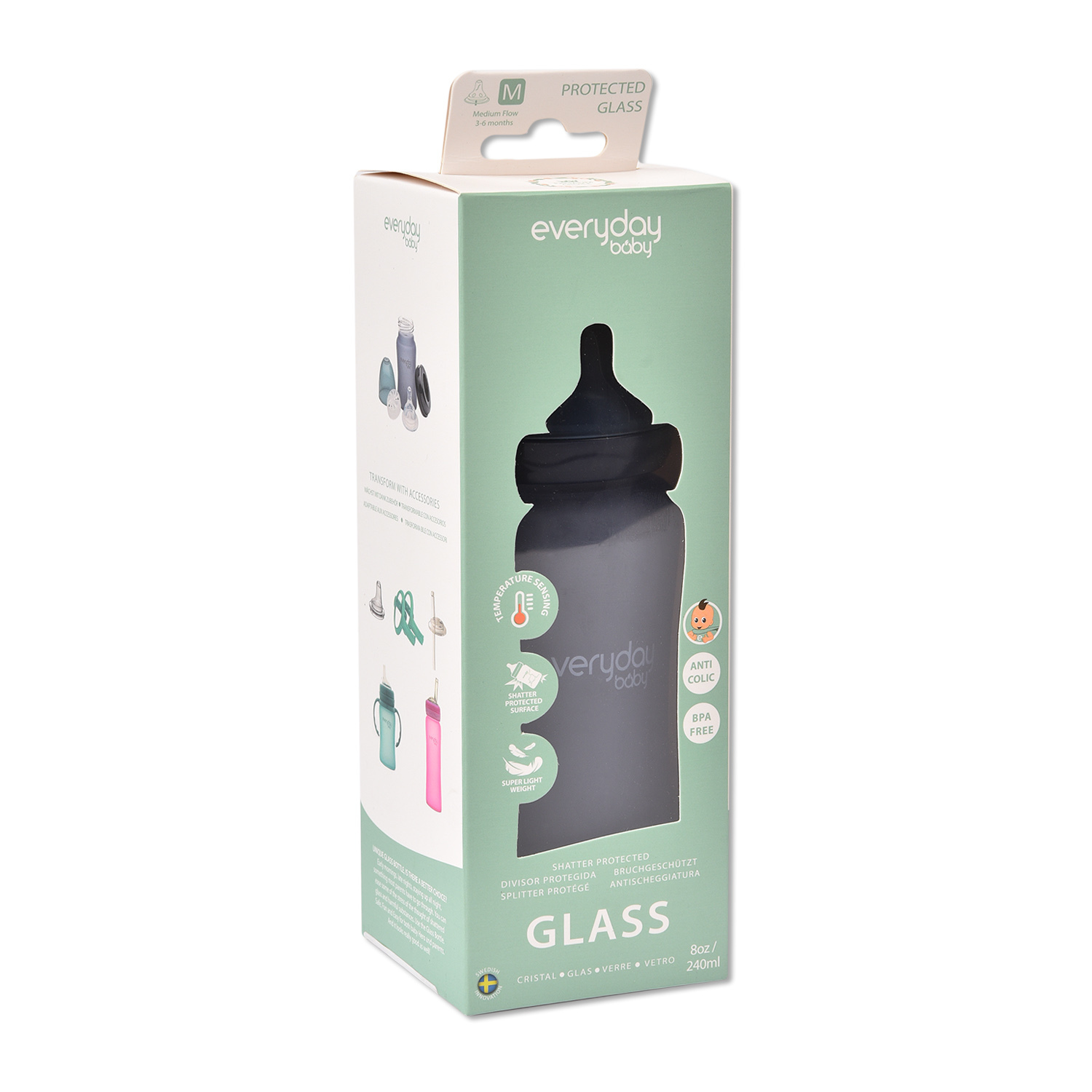 Бутылочка Everyday baby Anti-Colic 240 мл - фото 2
