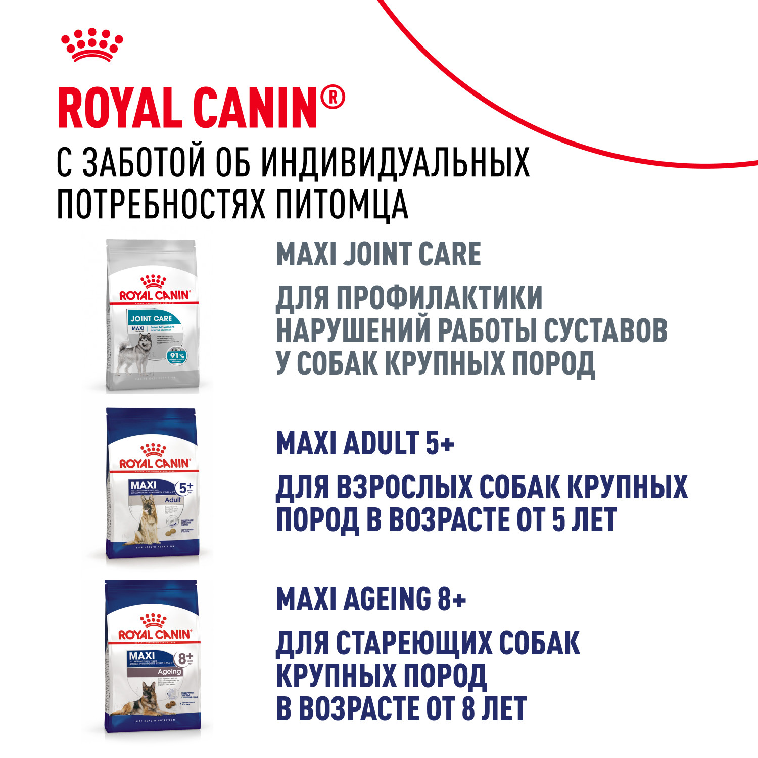 Корм для собак ROYAL CANIN крупных пород до 5 лет 15кг - фото 9