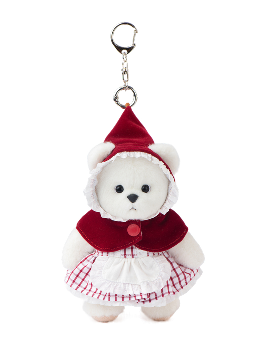 Мягкая игрушка TeddyTales Медведь Красная шапочка - фото 5