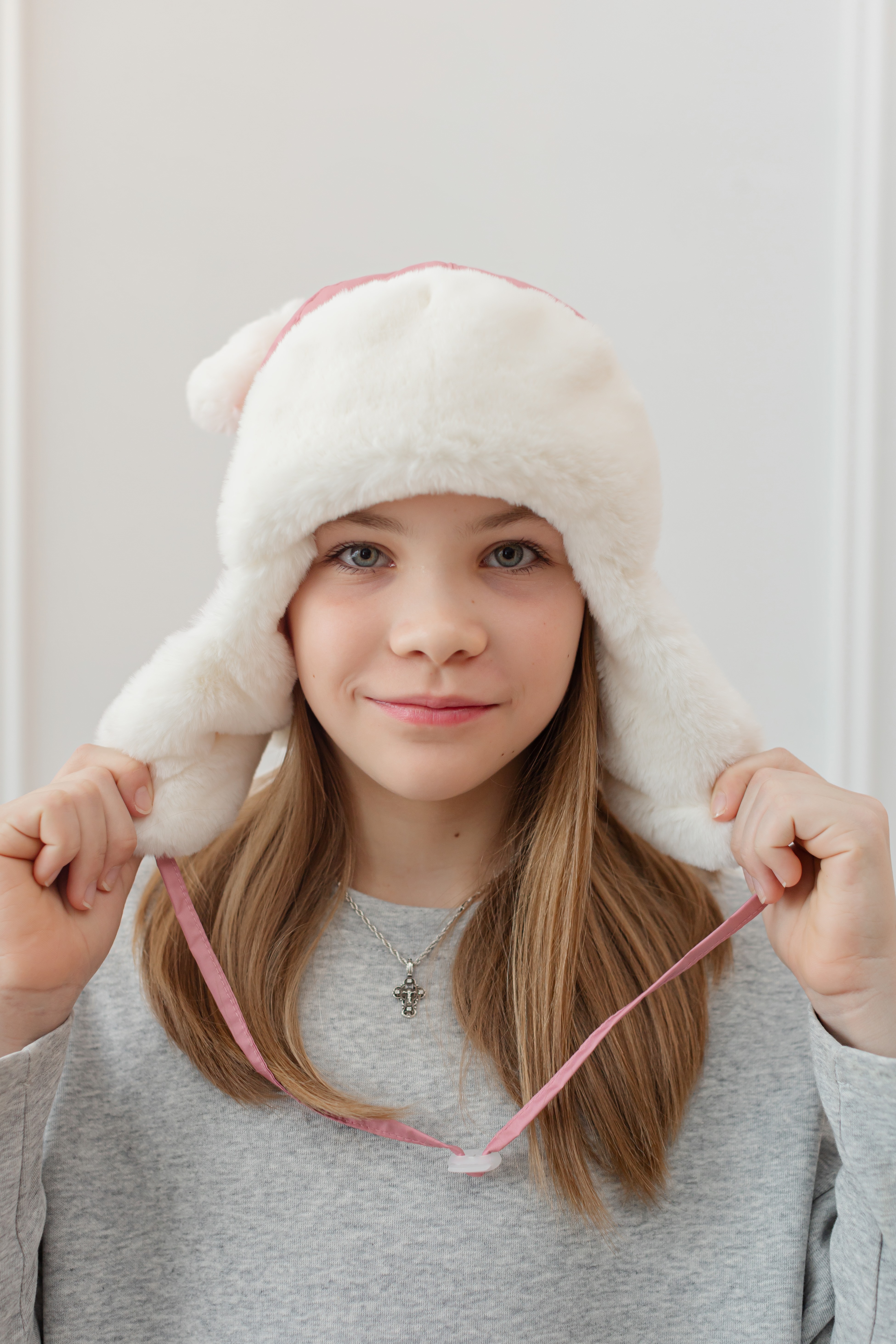 Шапка ARCTICMAGIC ЗД-503пыльная роза - фото 2