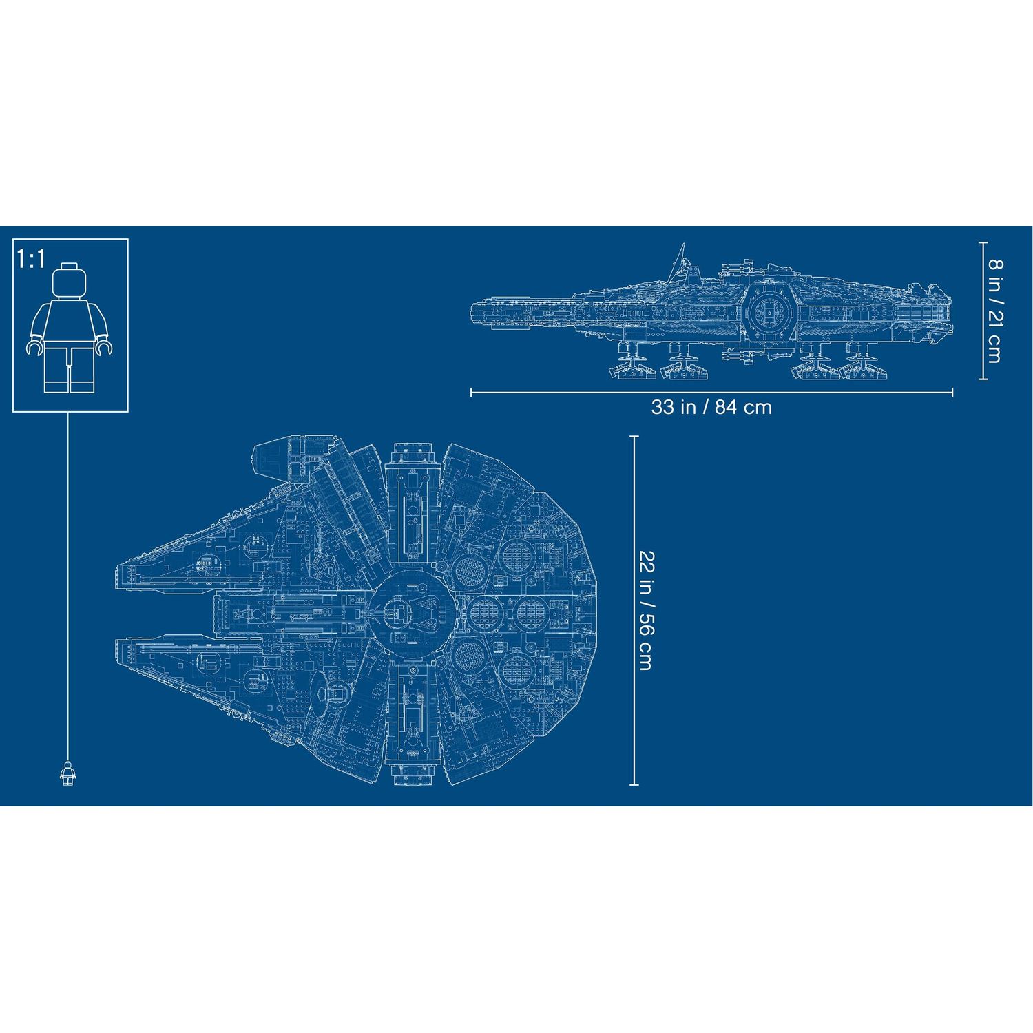 Конструктор LEGO Star Wars Сокол Тысячелетия 7541 дет. - фото 10