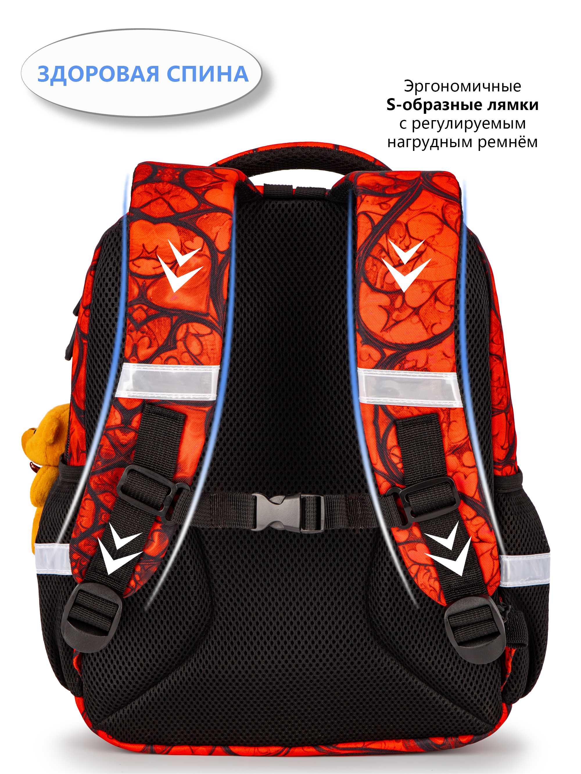 Рюкзак School Standard первокласснику набор 4 в 1 - фото 10