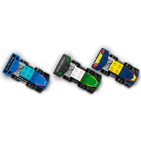 Конструктор LEGO DUPLO Гоночные автомобили и водители блочный