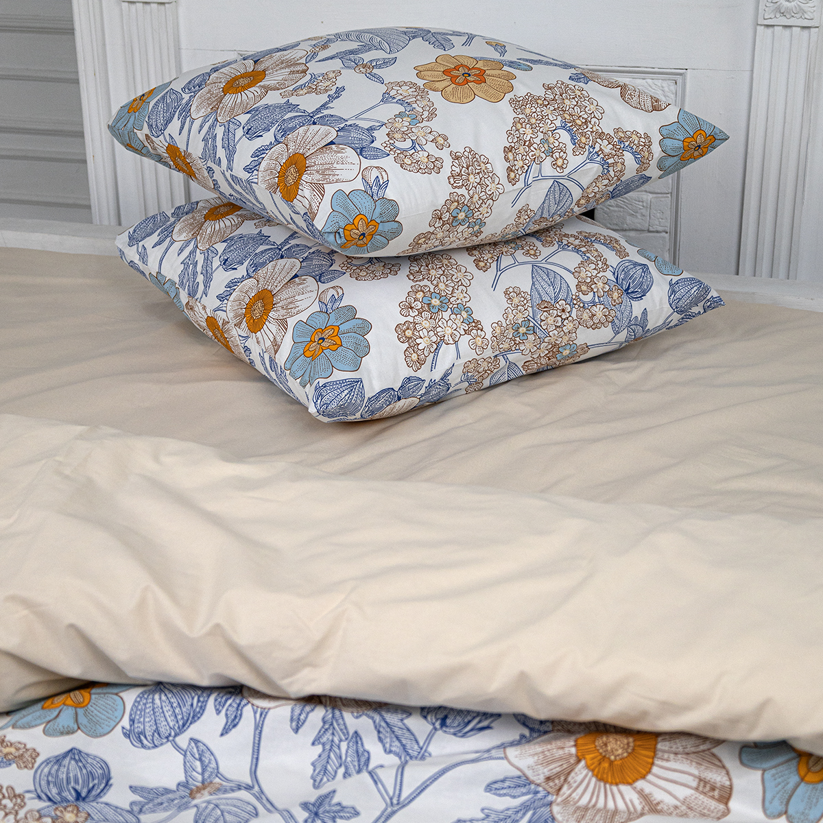 Комплект постельного белья BRAVO Флорес евро 4 предм. - фото 7