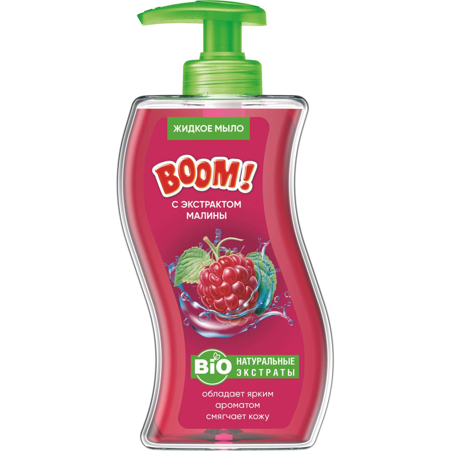 Мыло жидкое Санлюкс Boom! с экстрактом малины 500 мл - фото 1