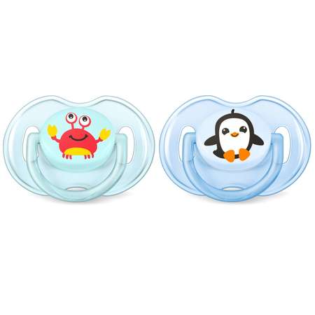 Пустышка Philips Avent от 0 мес. 2 шт.