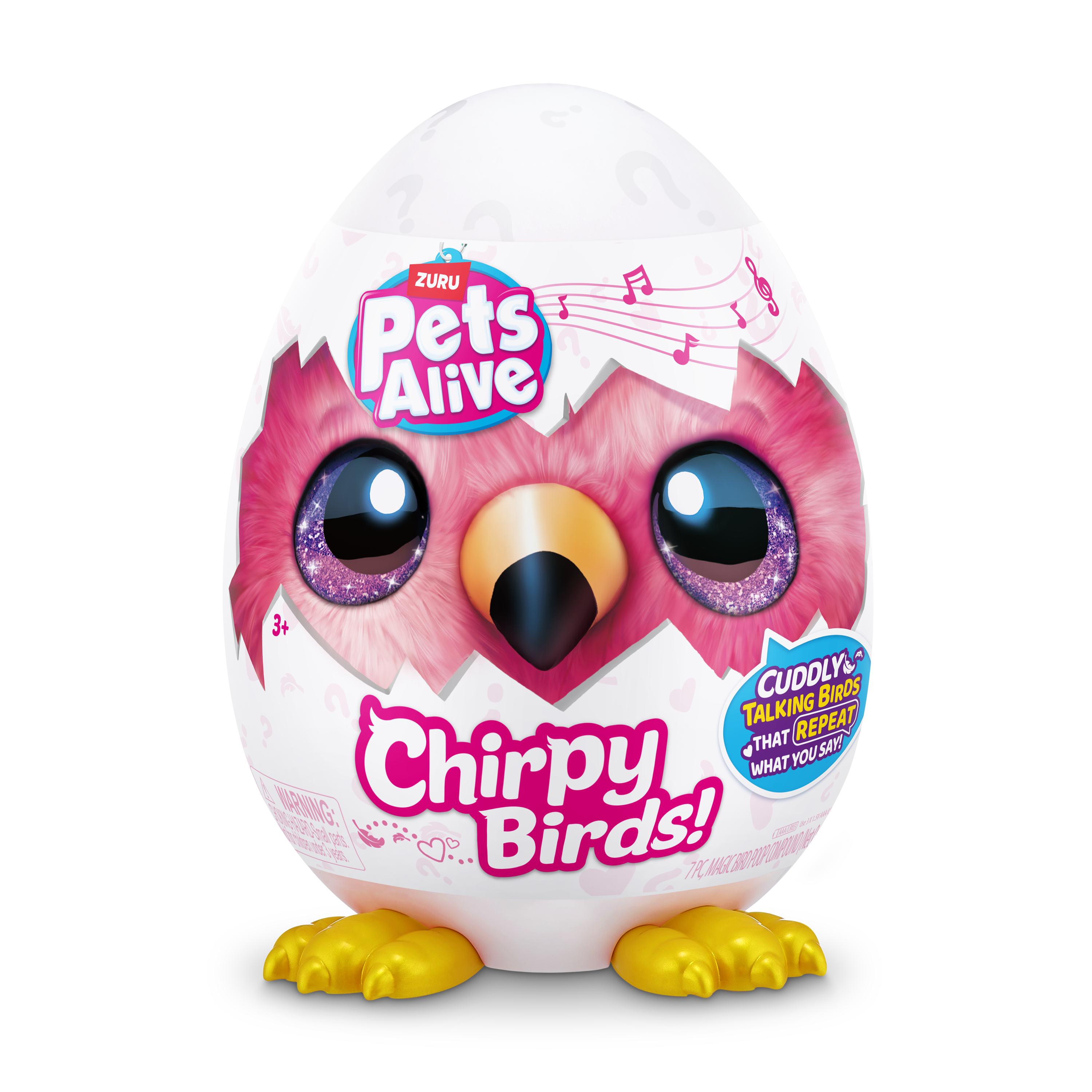 Мягкая игрушка Zuru Pets Alive Chirpy Birds Яйцо - фото 15