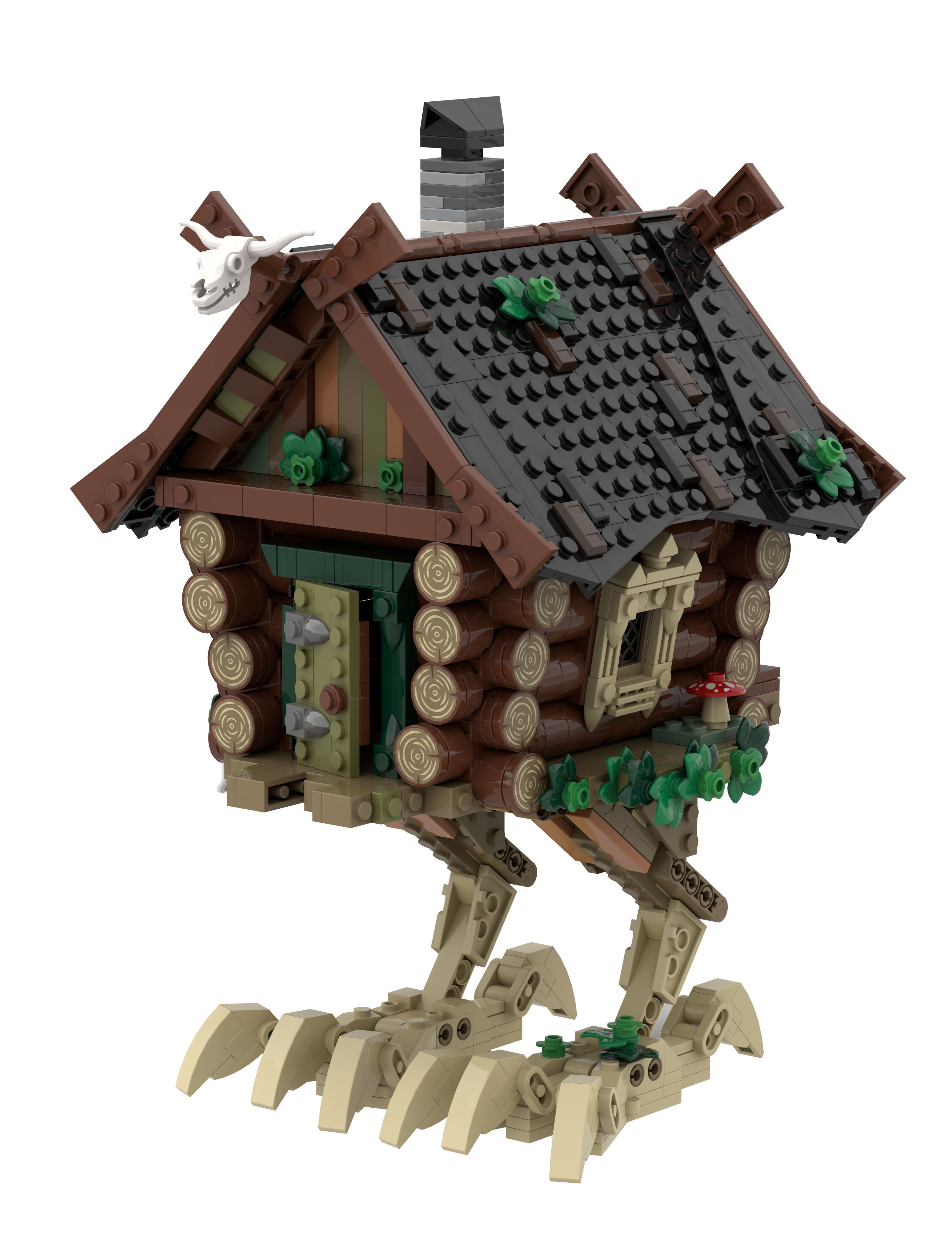 Конструктор brick labs Избушка Бабы-Яги - фото 1