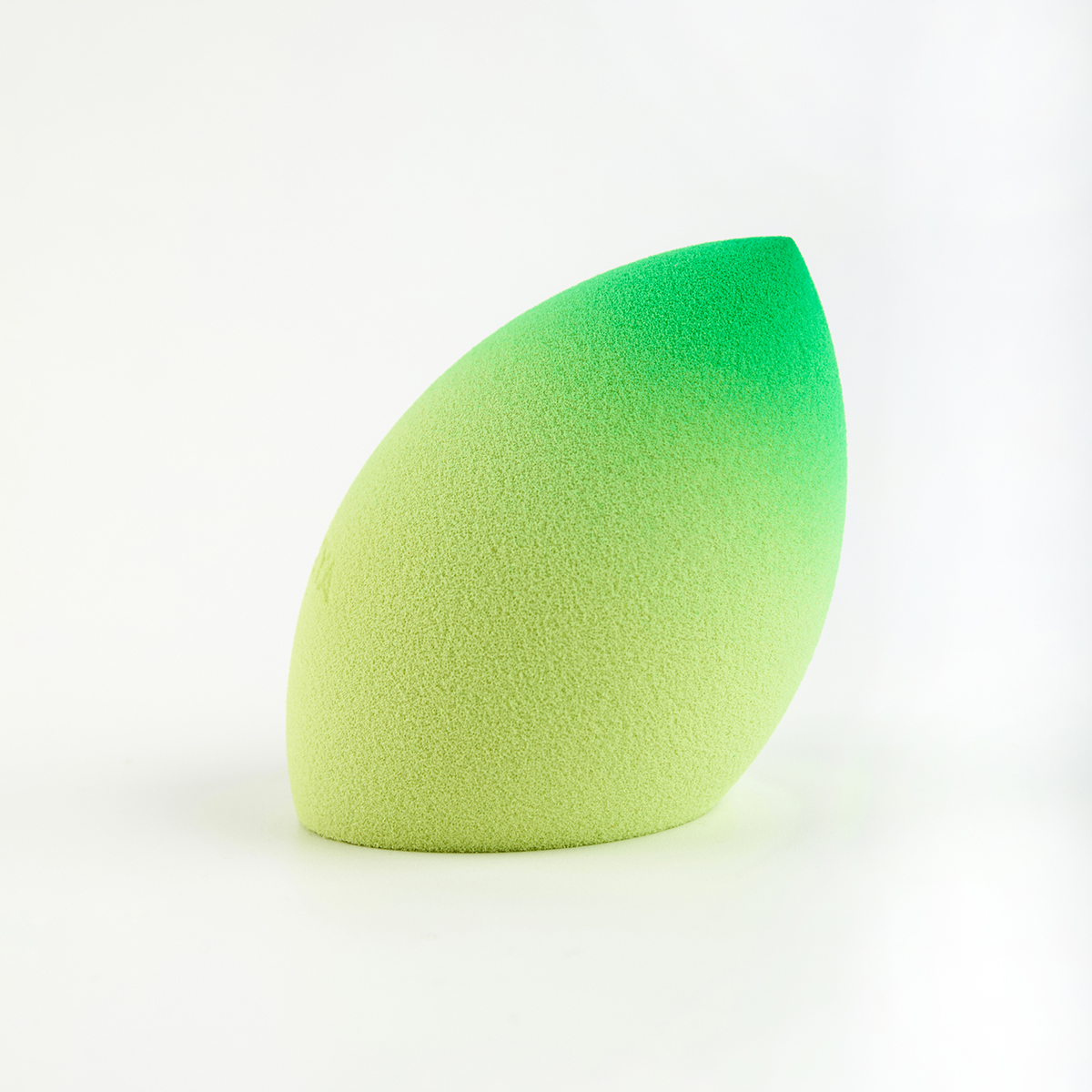 Срезом, Зеленый SOLOMEYA Спонж для макияжа со - фото 4