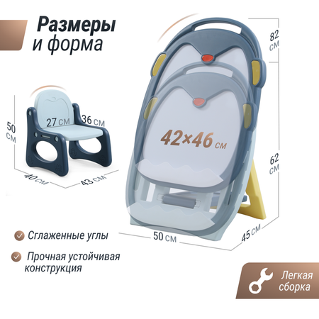 Магнитно-маркерная доска UNIX Kids