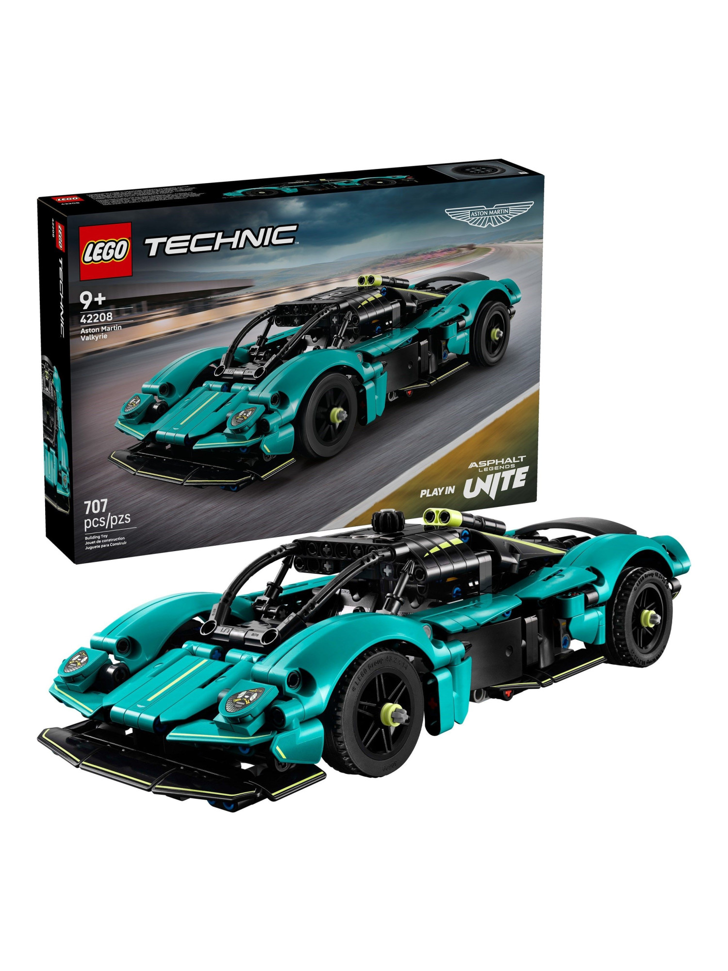 Конструктор LEGO Technic Aston Martin Valkyrie 707 дет. - фото 4