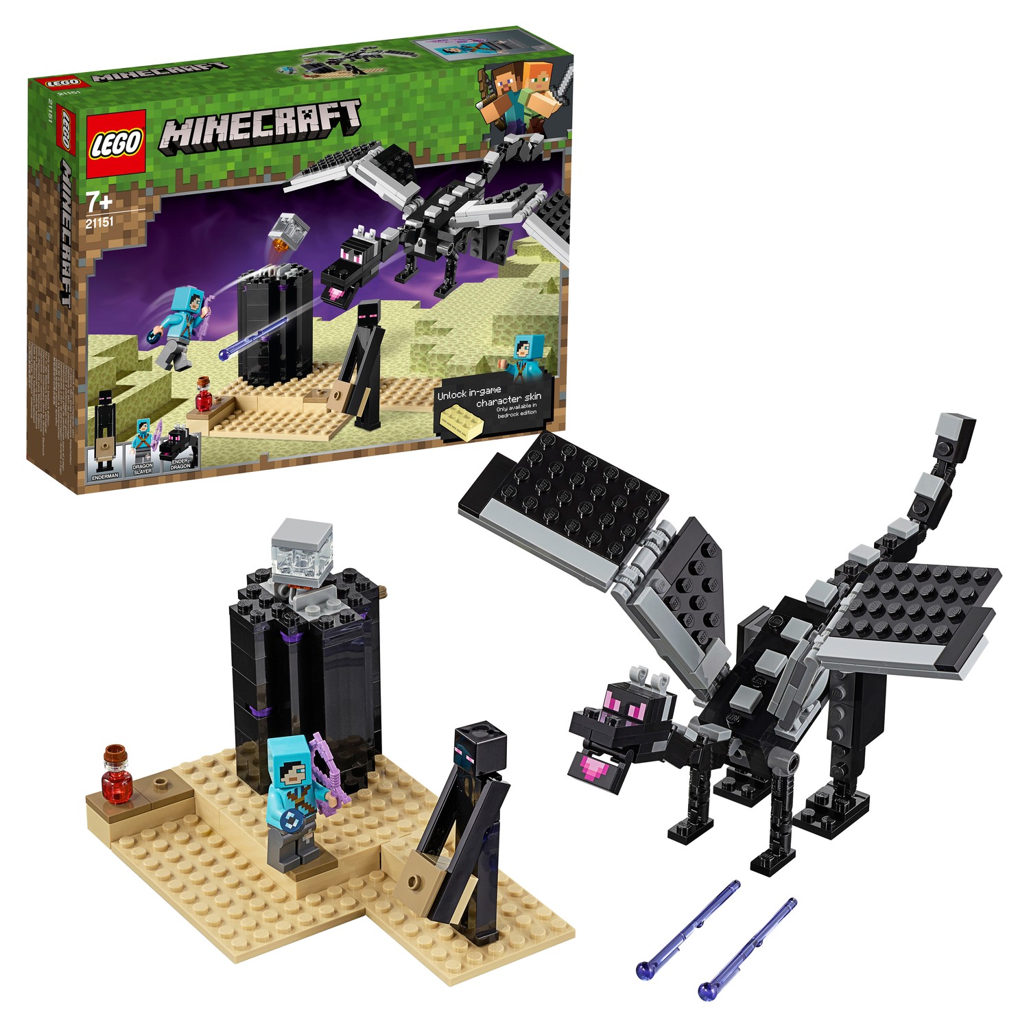 Конструктор LEGO Minecraft блочный - фото 1