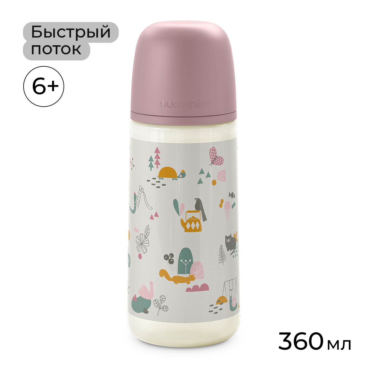 Бутылочка Suavinex 360 мл - фото 1