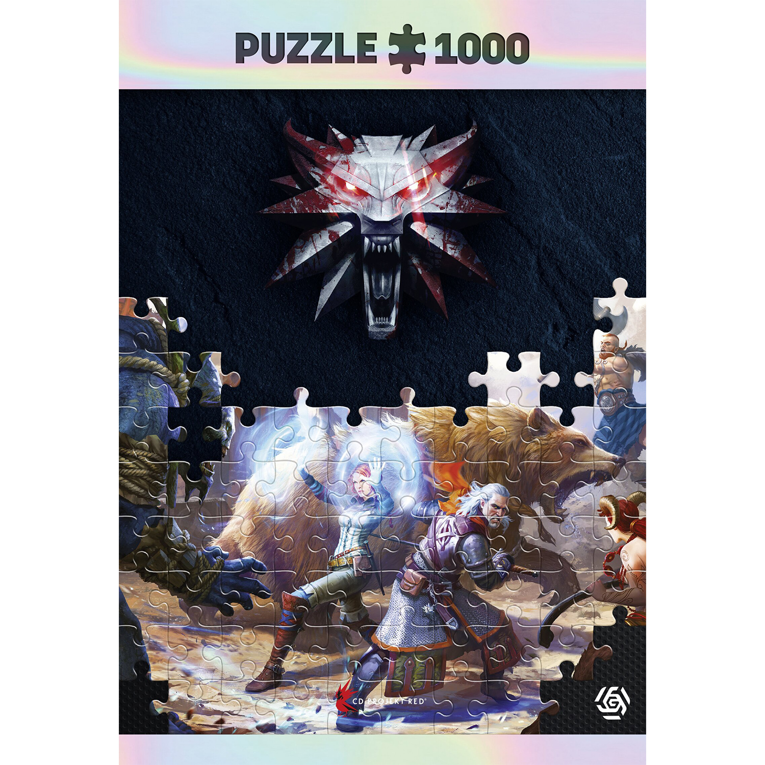 Пазл Good Loot The Witcher Geralt and Triss классический - фото 6