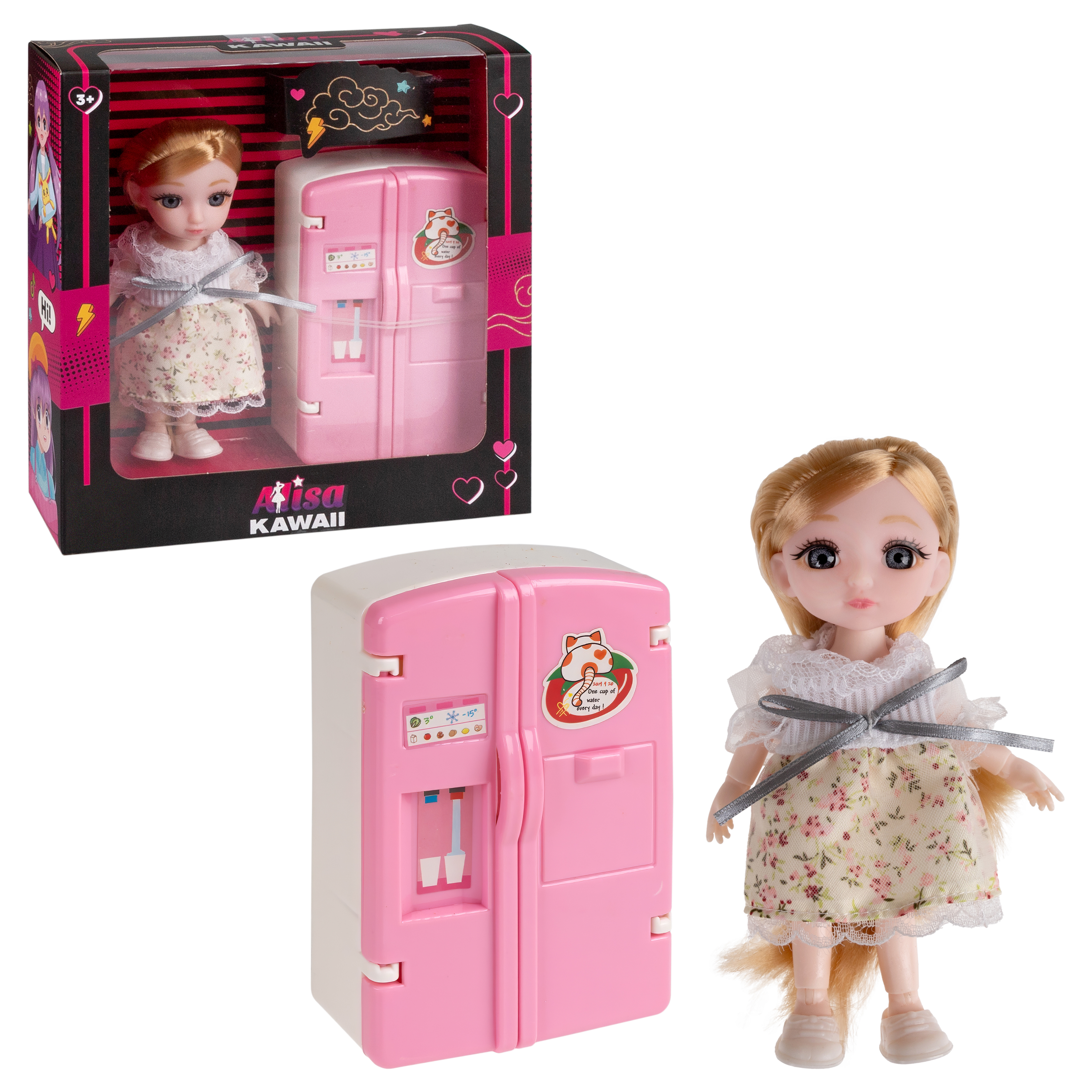 Кукла мини 1TOY Alisa Kawaii Т24359 - фото 8