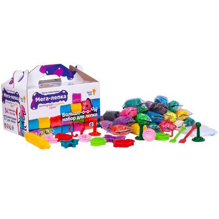 Тесто-пластилин Genio Kids Мега лепка