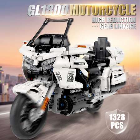 Конструктор Mould King Мотоцикл Honda Gold Wing блочный