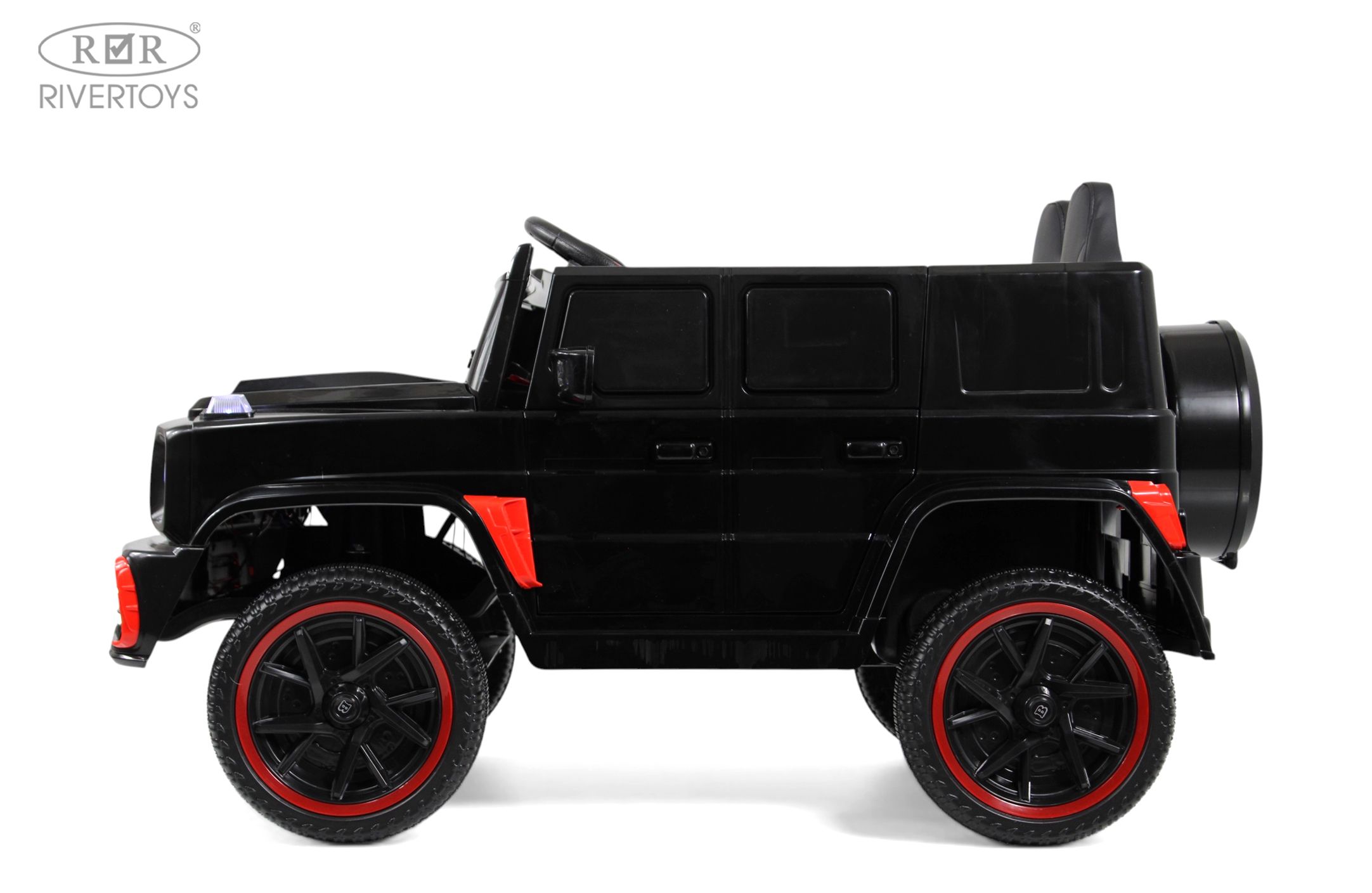 Электромобиль RIVERTOYS Mercedes Z111VO-BLACK С пультом ДУ - фото 6