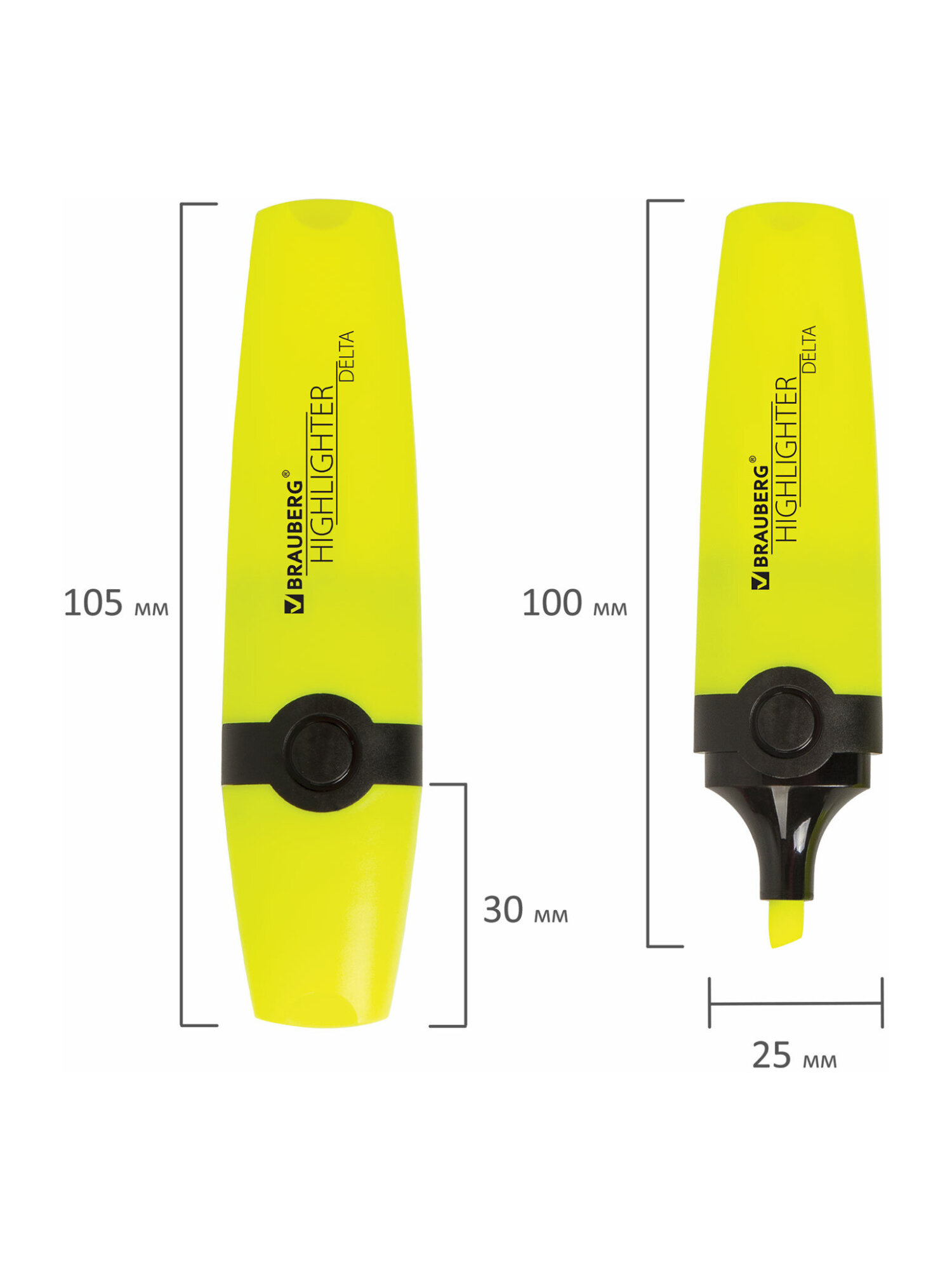 Текстовыделители Brauberg 6 шт. - фото 16