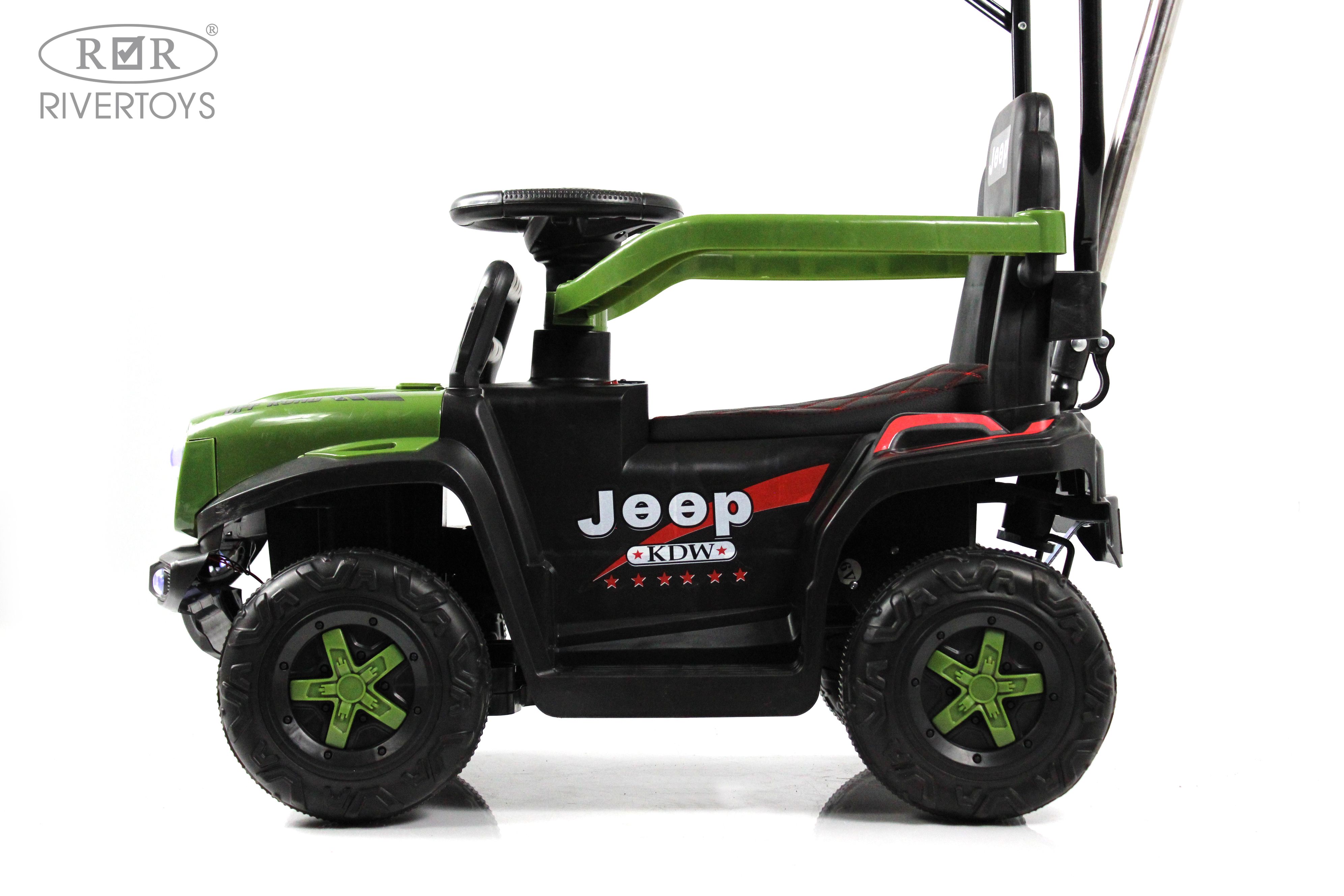 Электромобиль RIVERTOYS G003GG-GREEN С пультом ДУ - фото 14
