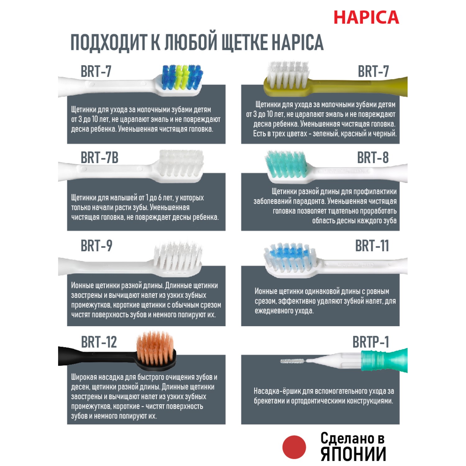 Насадка электрическая Hapica от 3 лет - фото 4