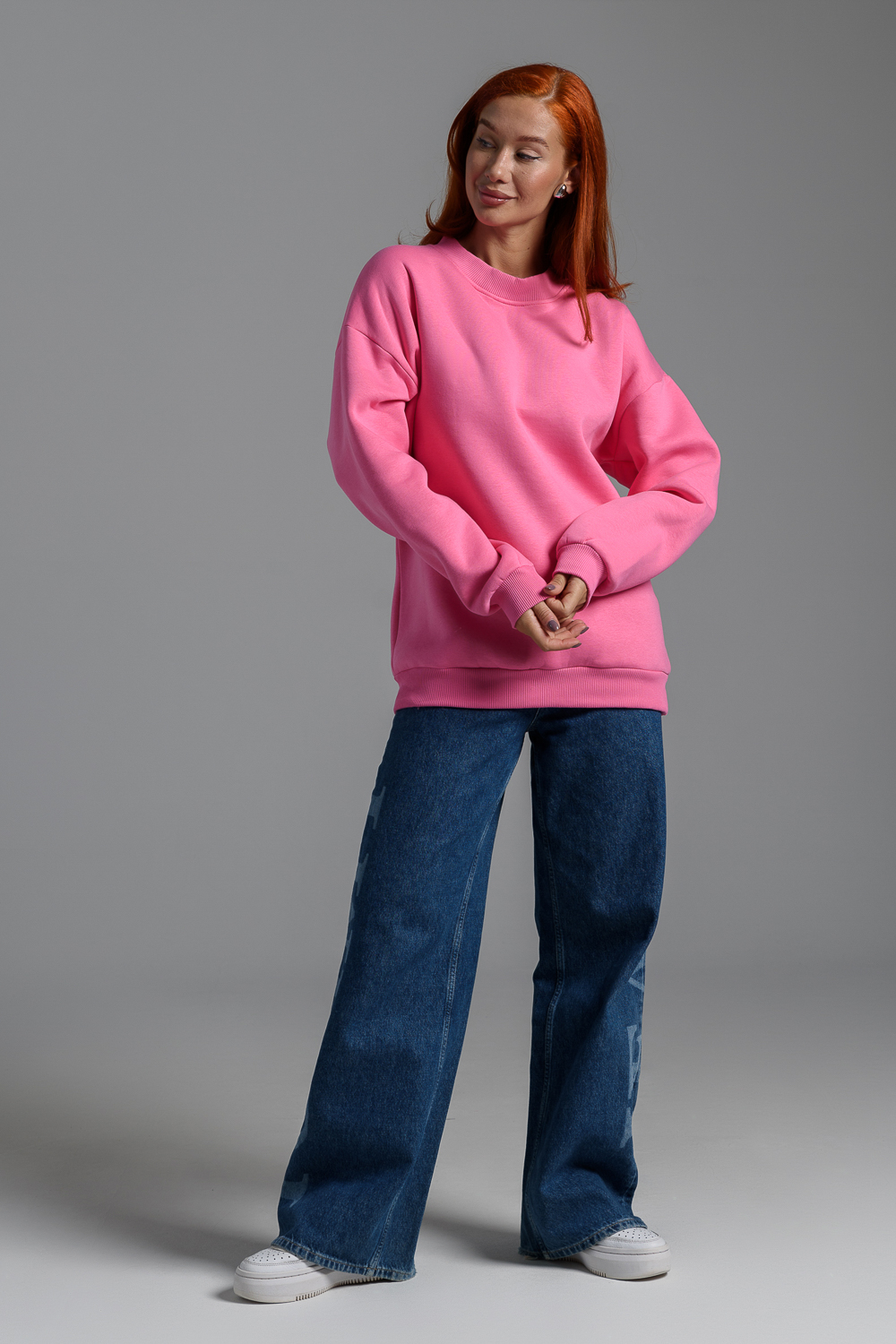 Свитшот Натали Суслова 14422 розовый - фото 6