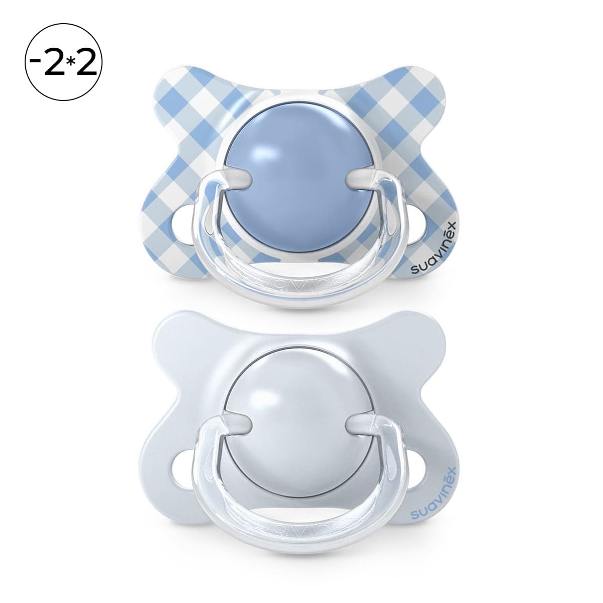 Пустышка Suavinex силикон ортодонтическая от 0 мес. 1 шт. - фото 1