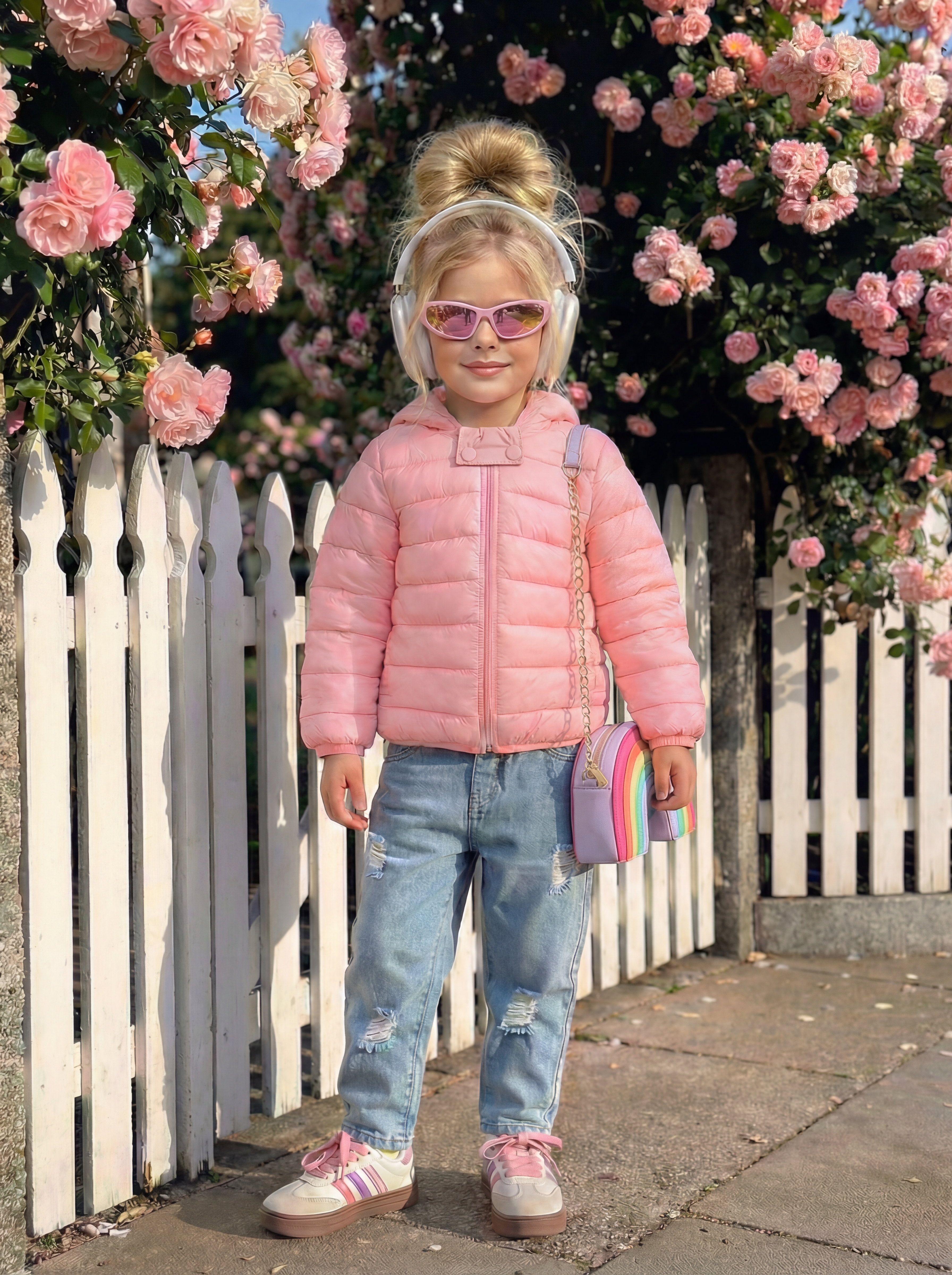 Куртка Artcher BearJacket001pink - фото 2