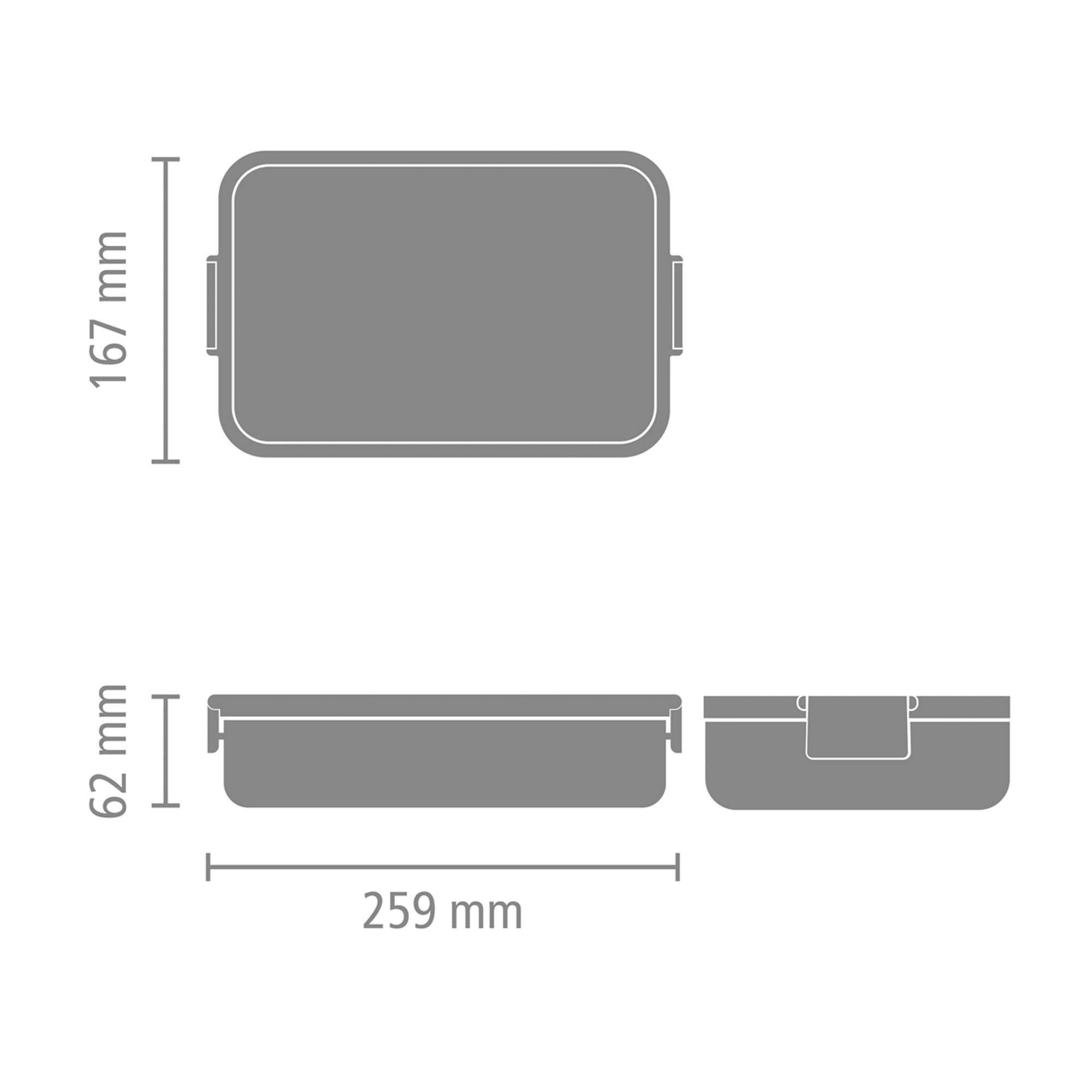 Ланч-бокс Brabantia Make&Take 2л стальной матовый 203800 - фото 5