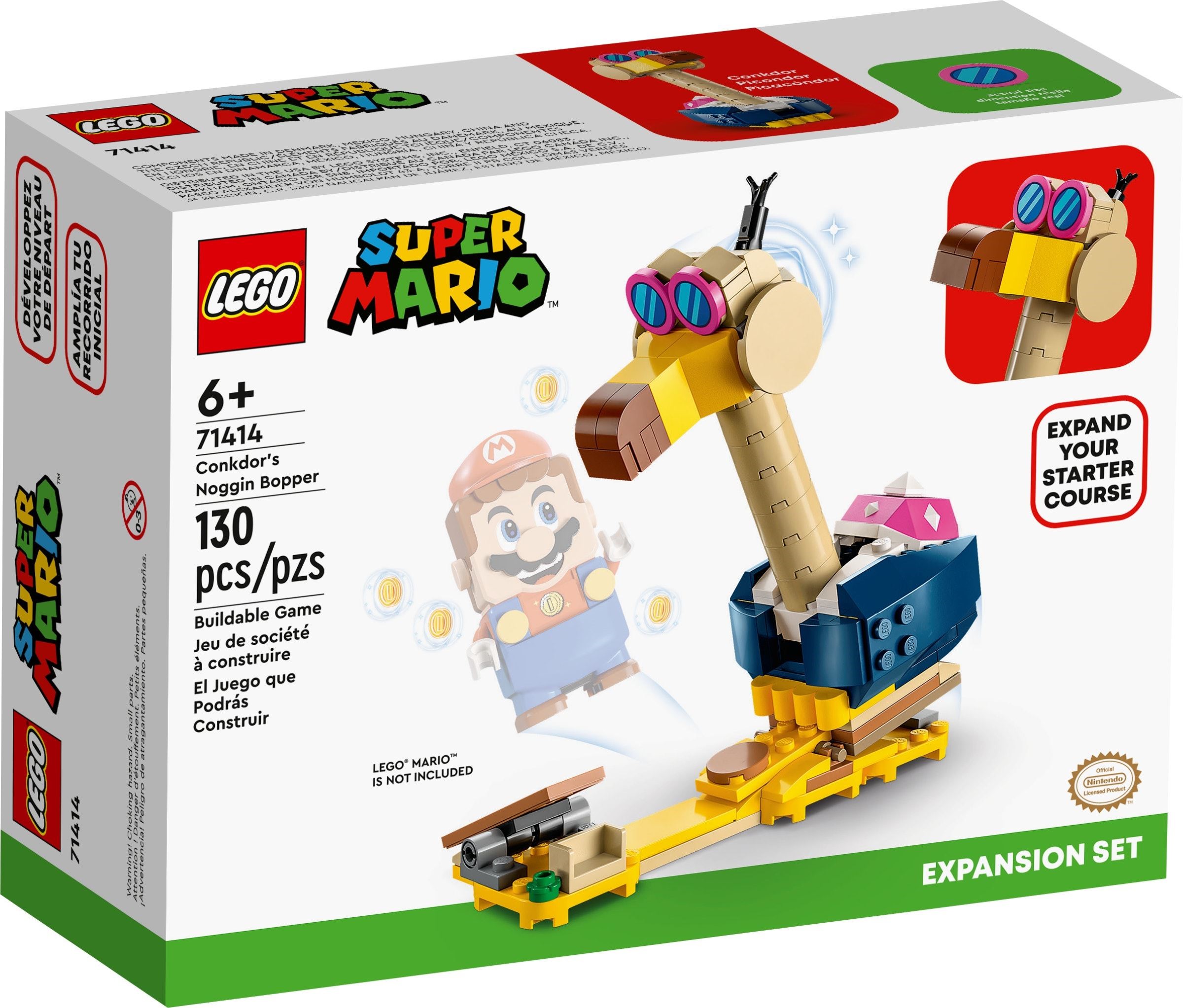 Изображение товара LEGO Конструктор Super Mario Ноггин Боппер 71414 174 деталей для детей