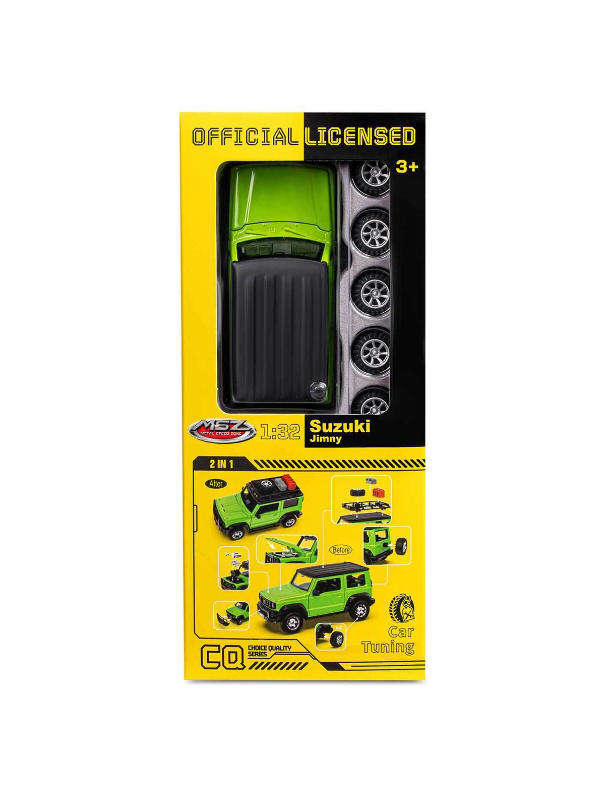 Автомобиль AUTODRIVE Suzuki Jimny 2018 Сборная модель 1:32 JB1251656 - фото 9