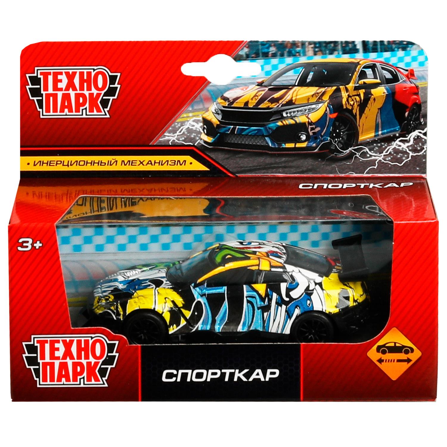 Автомобиль Технопарк Спорткар в ассортименте 336124 - фото 6