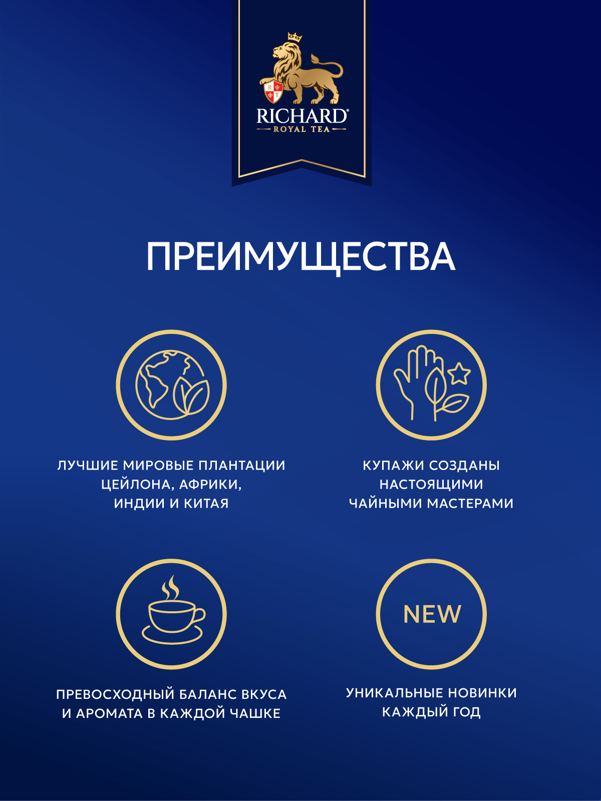 Чай листовой Richard Royal symbol of the year Король - фото 7