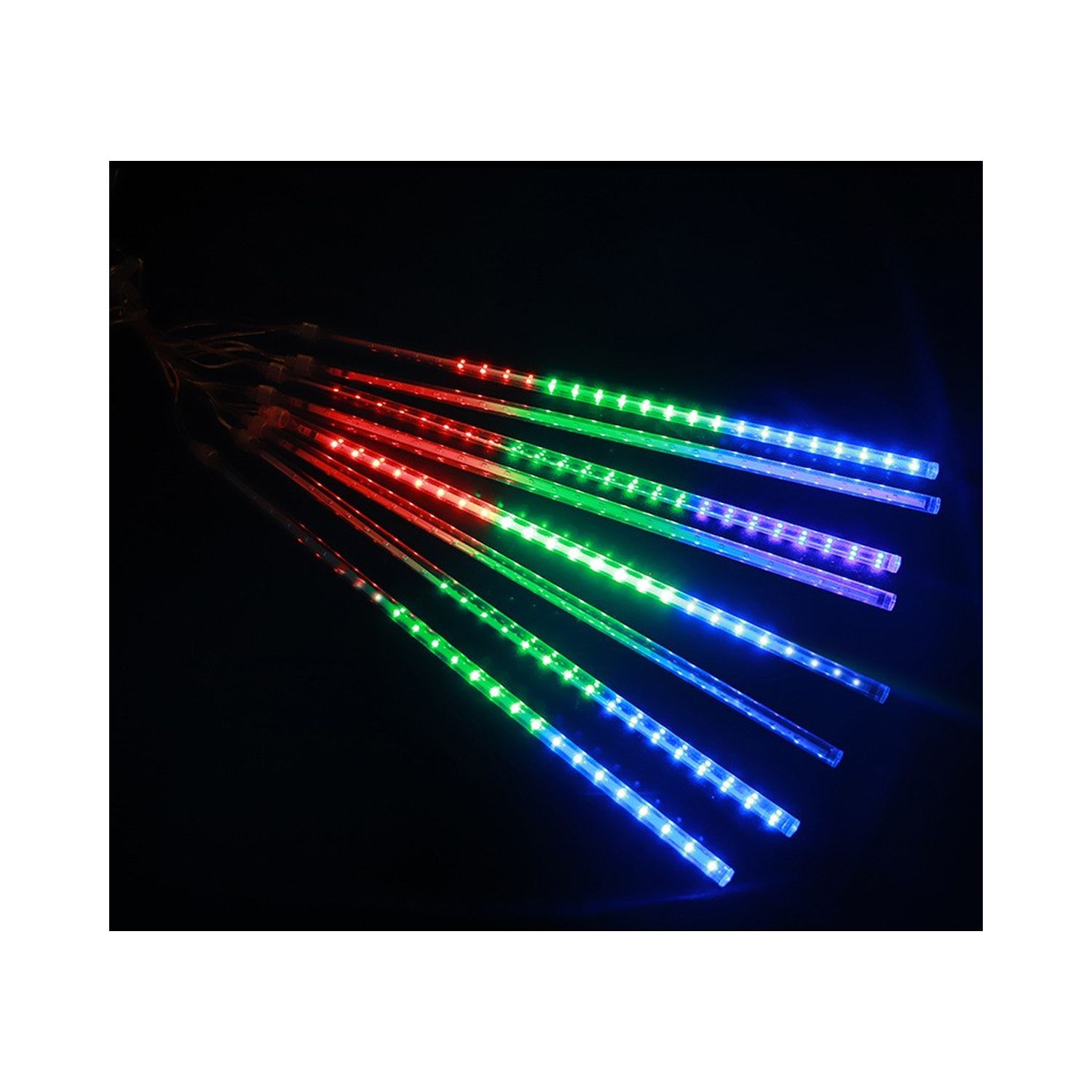 Светодиодная гирлянда Uniglodis Тающие сосульки разноцветные - фото 2