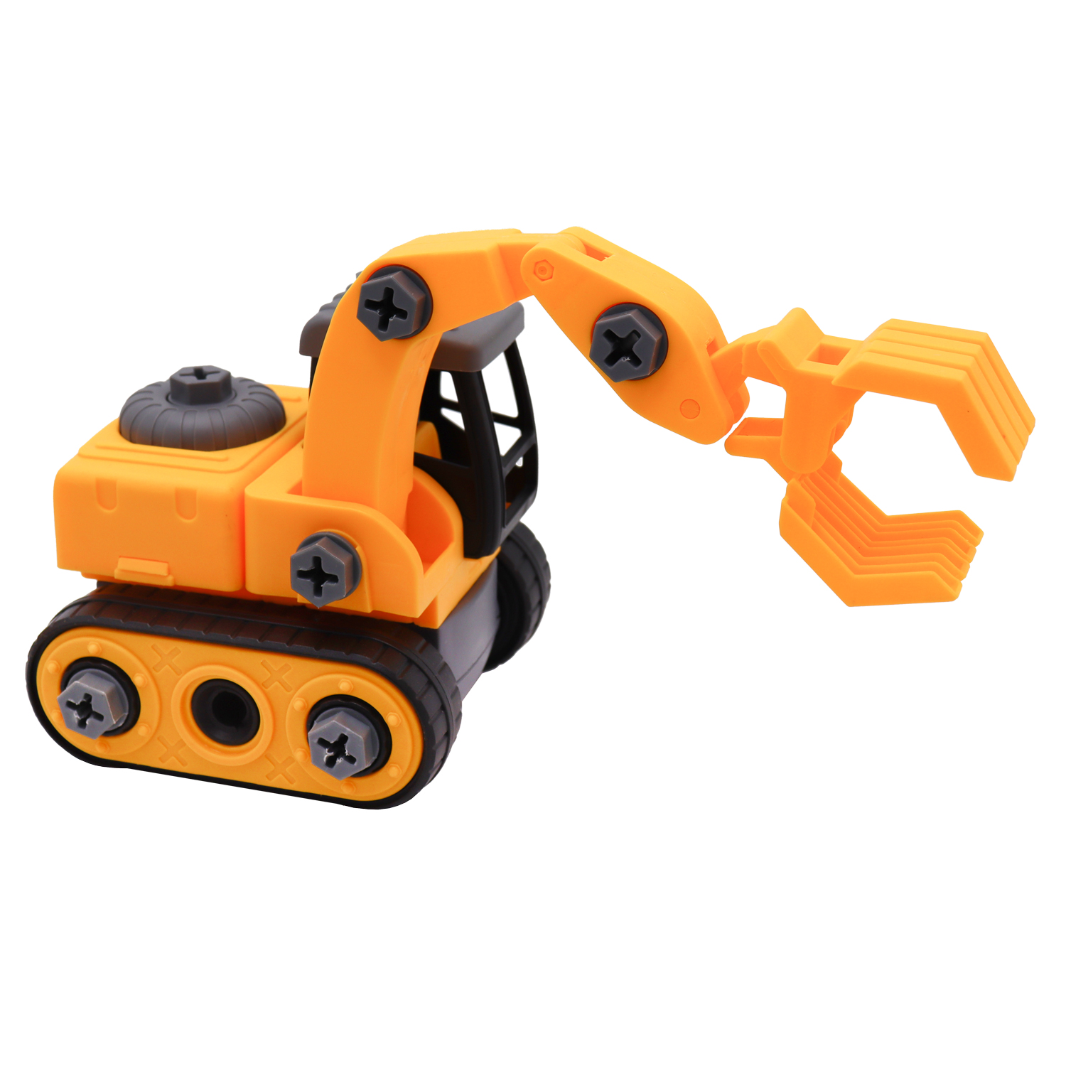 Конструктор Funky Toys Экскаватор погрузчик сборная игровая модель - фото 6