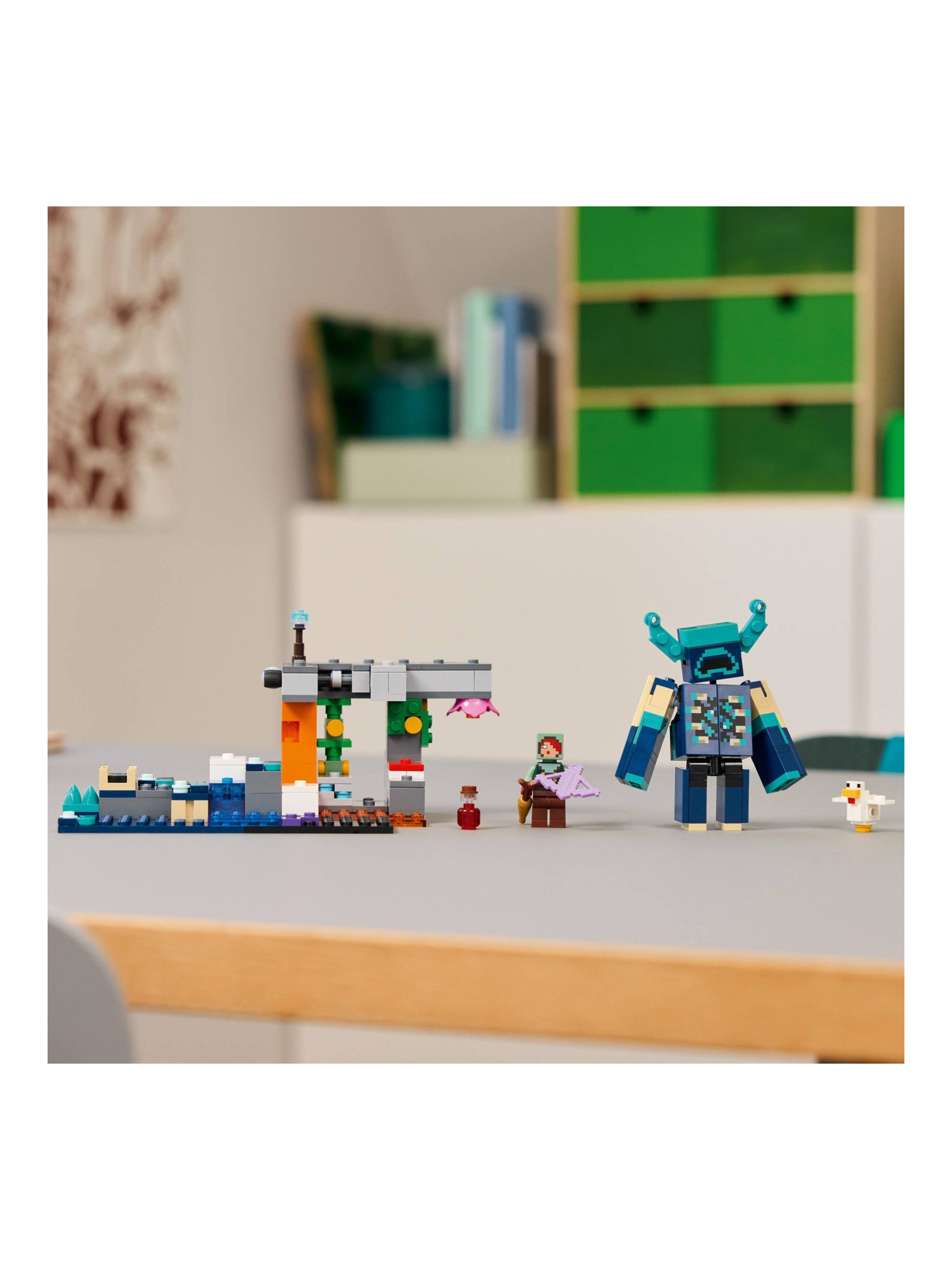 Конструктор LEGO Minecraft Встреча с Хранителем 238 дет. - фото 12