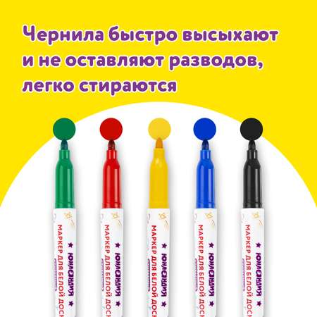 Маркеры Юнландия 5 цв.