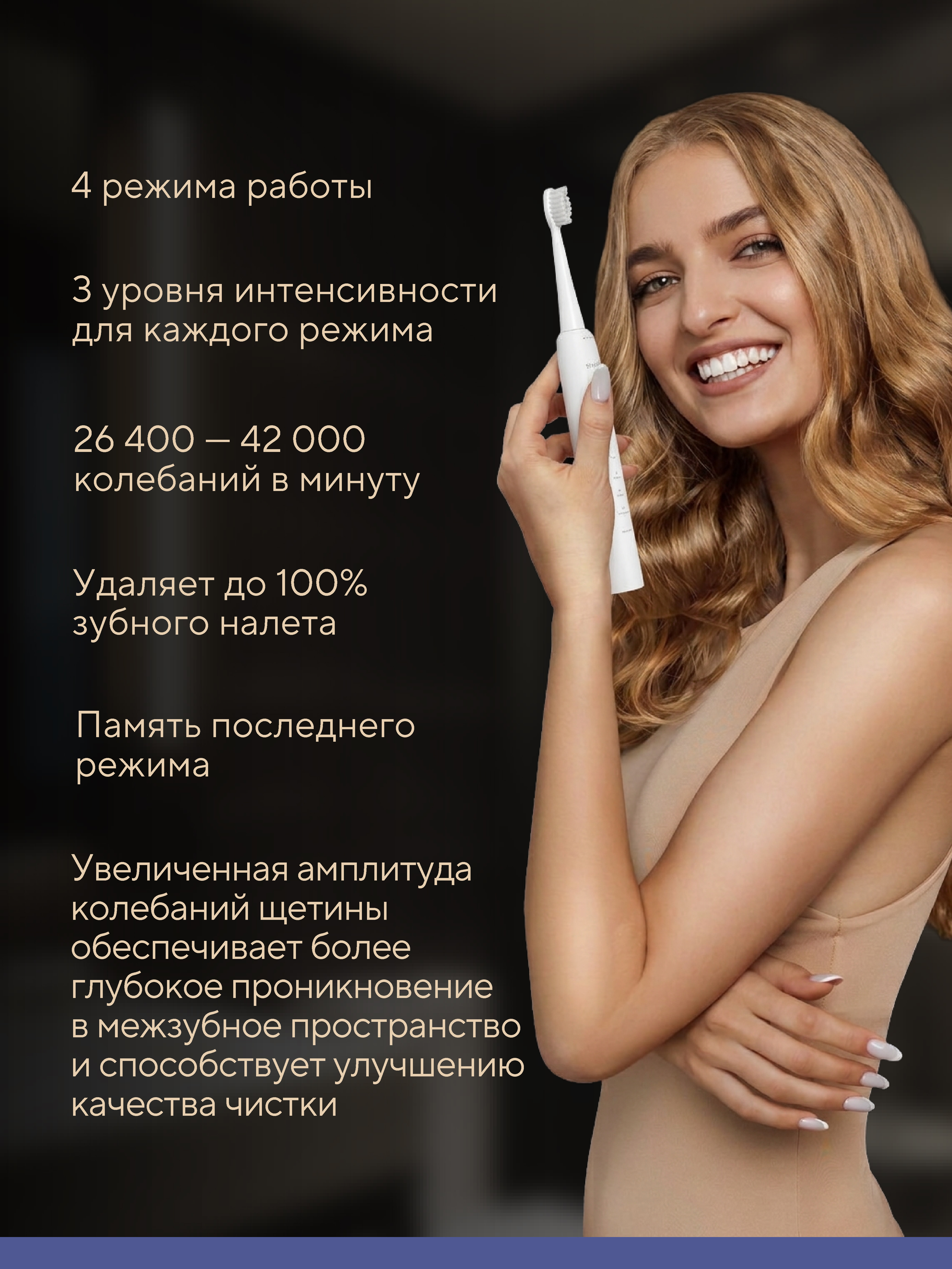 Зубная щетка электрическая B.Well - фото 4