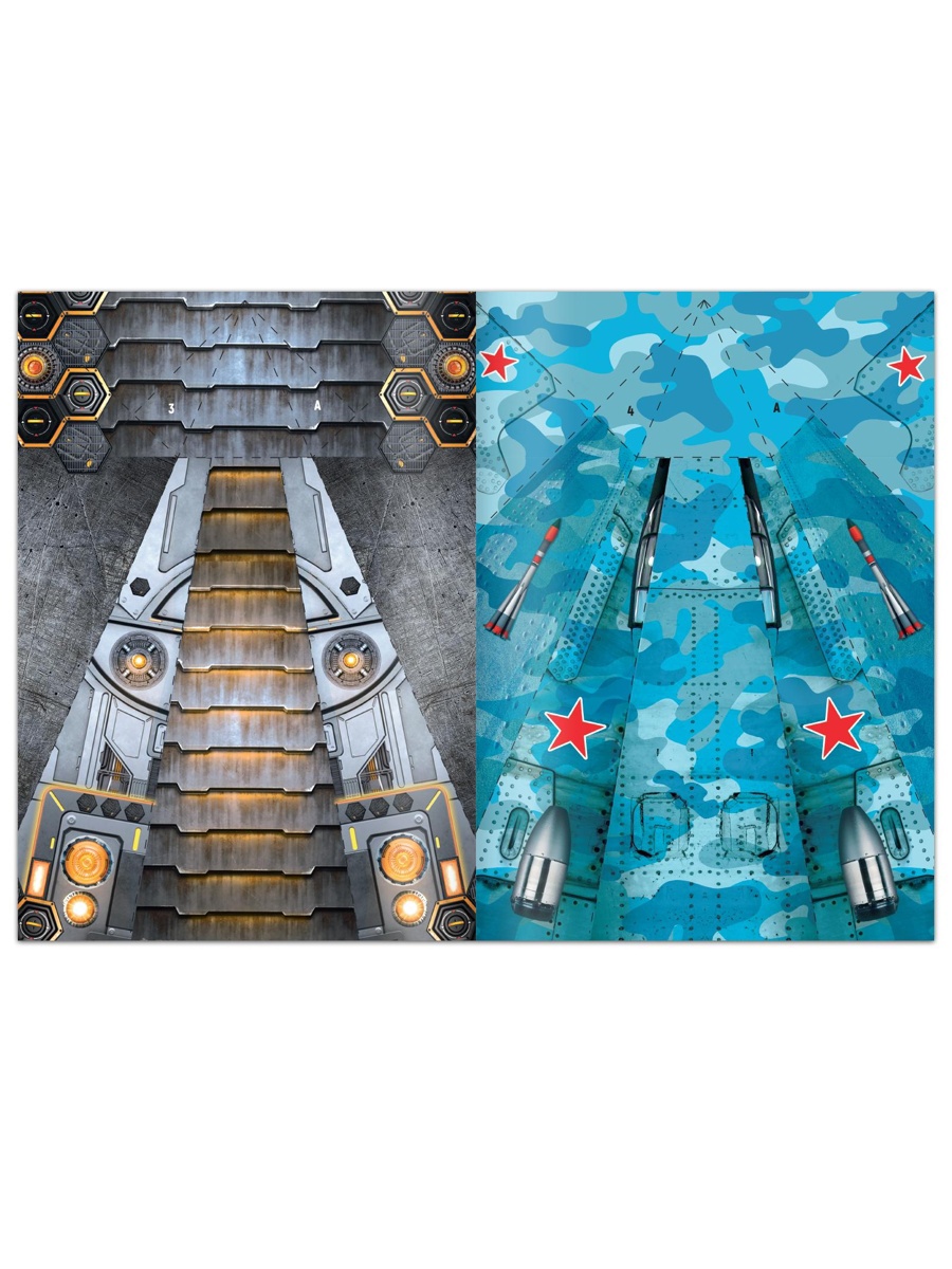 Книга- вырезалка Буква-ленд Бумажные самолёты военные - фото 4