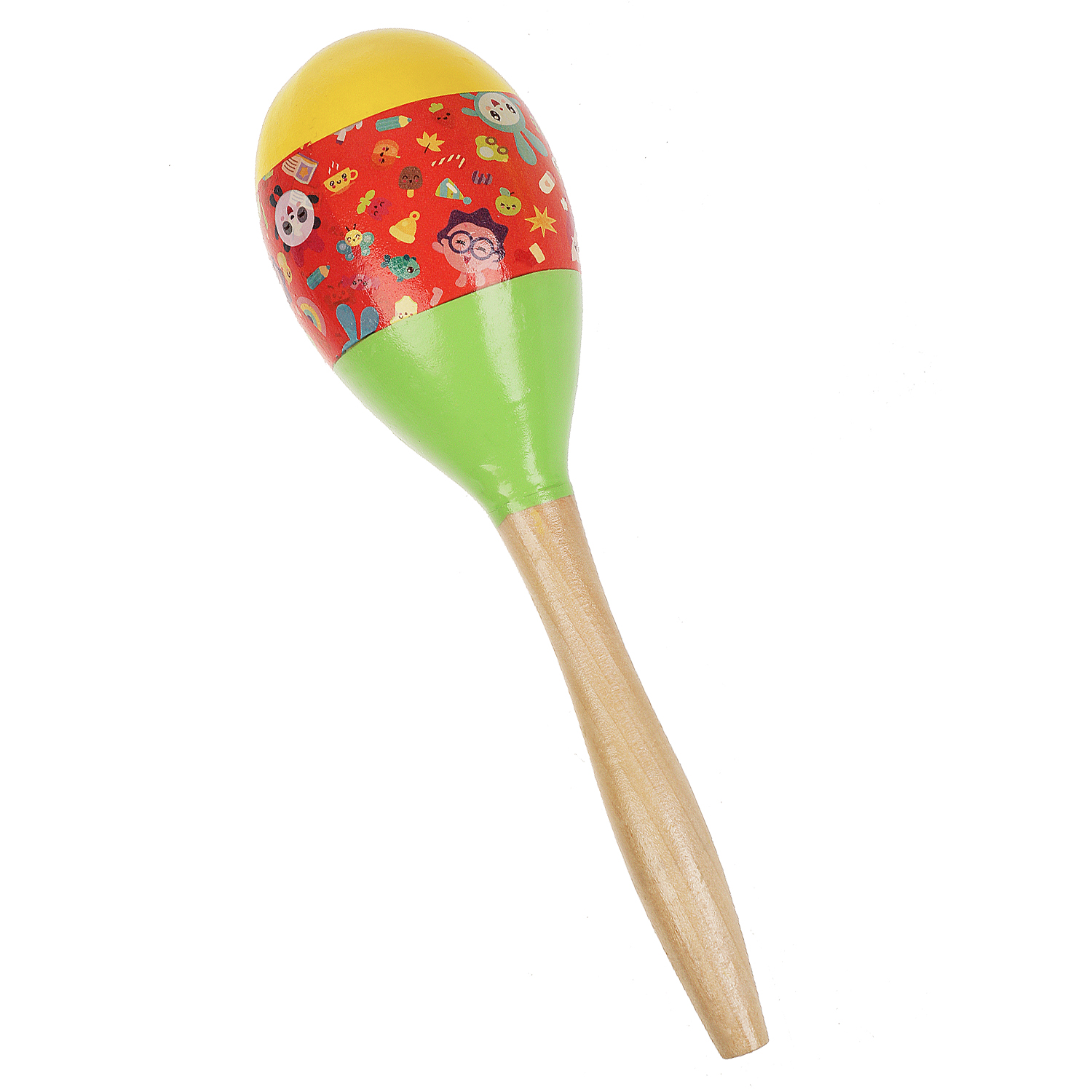 Игрушка музыкальная Буратино маракас - фото 1