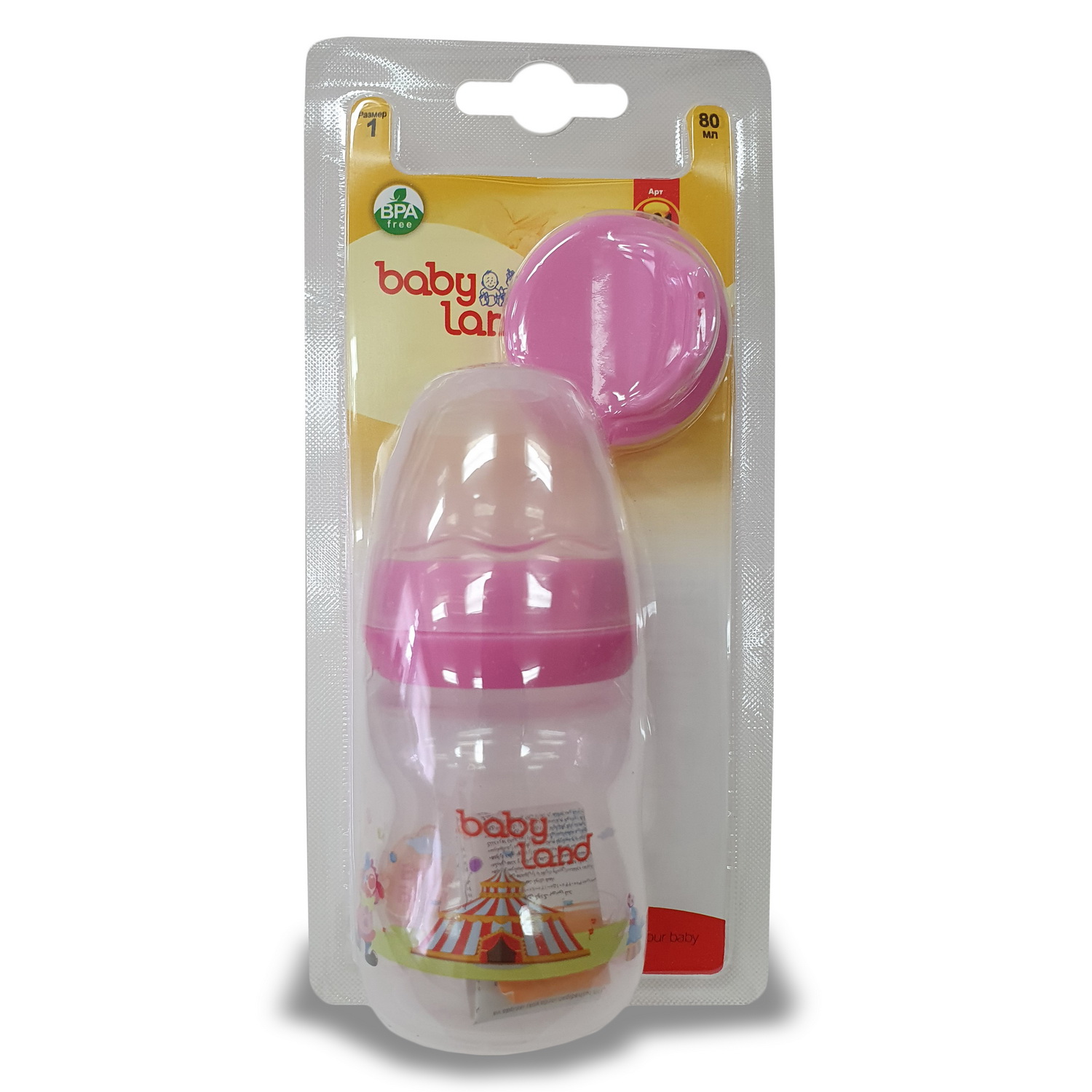 Бутылочка Baby Land 80 мл - фото 2