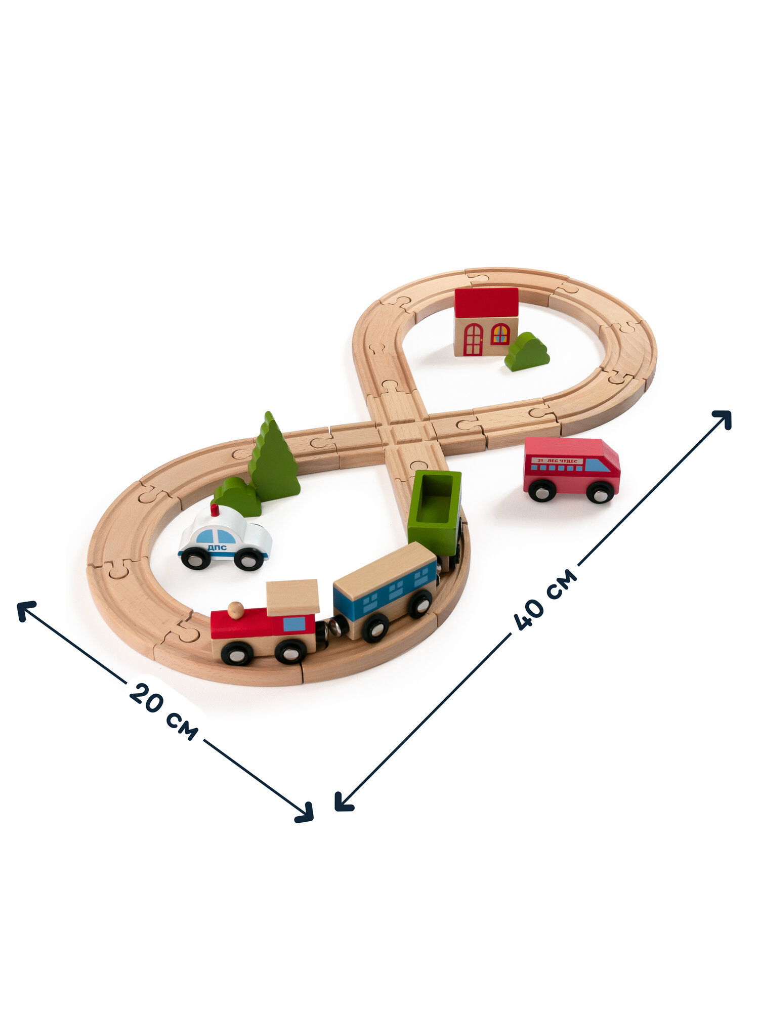 Развивающая железная дорога Junion 40 см 904304.PH05Y030-2 - фото 2