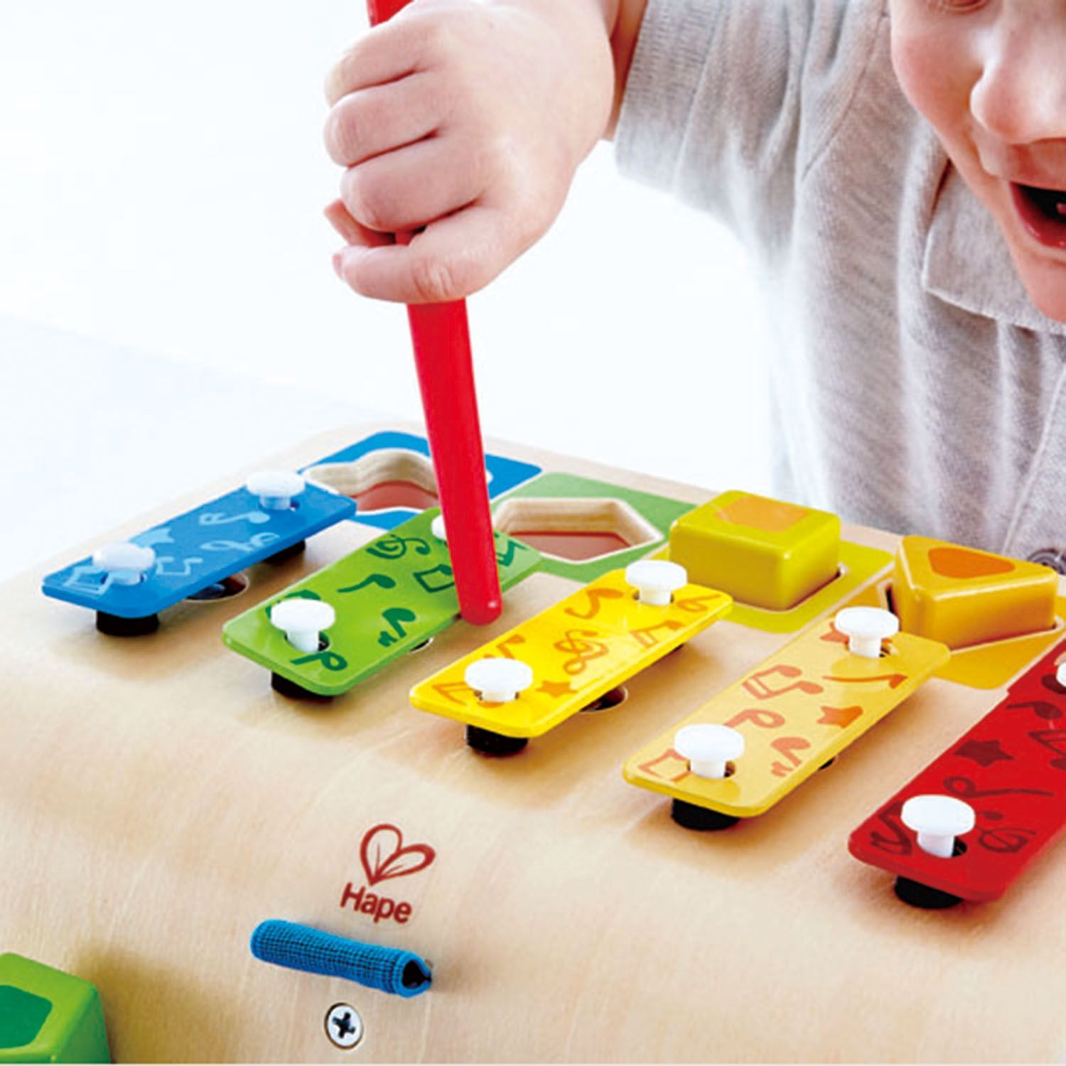 Игрушка музыкальная Hape Сортер ксилофон - фото 3