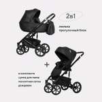 Коляска 2в1 Riko Basic Ozon черный