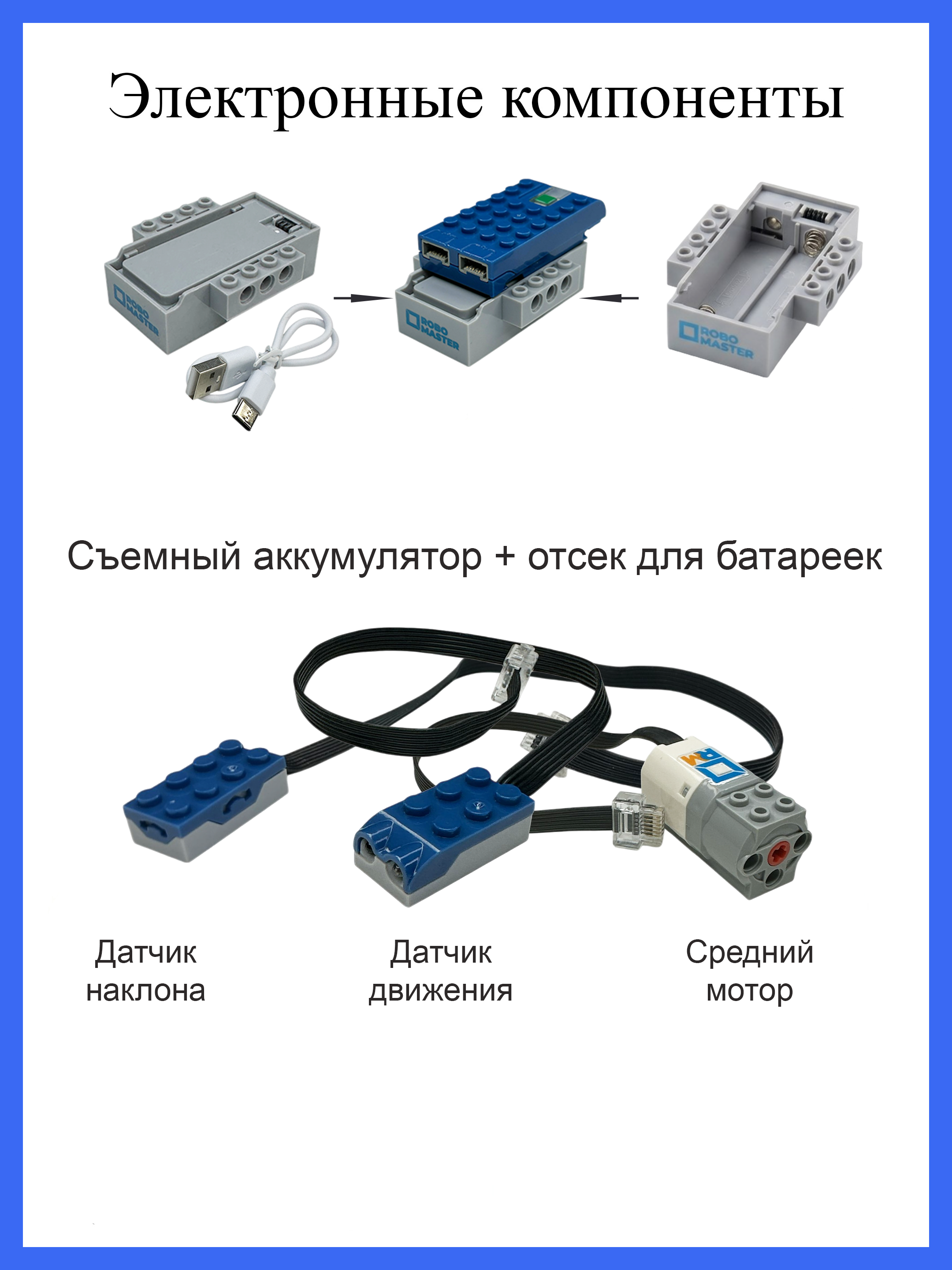 Конструктор ROBO MASTER WeDo 280 дет. - фото 3