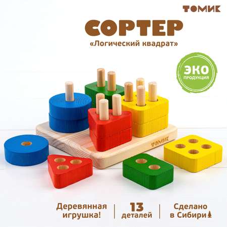 Игрушка Томик сортер Квадрат