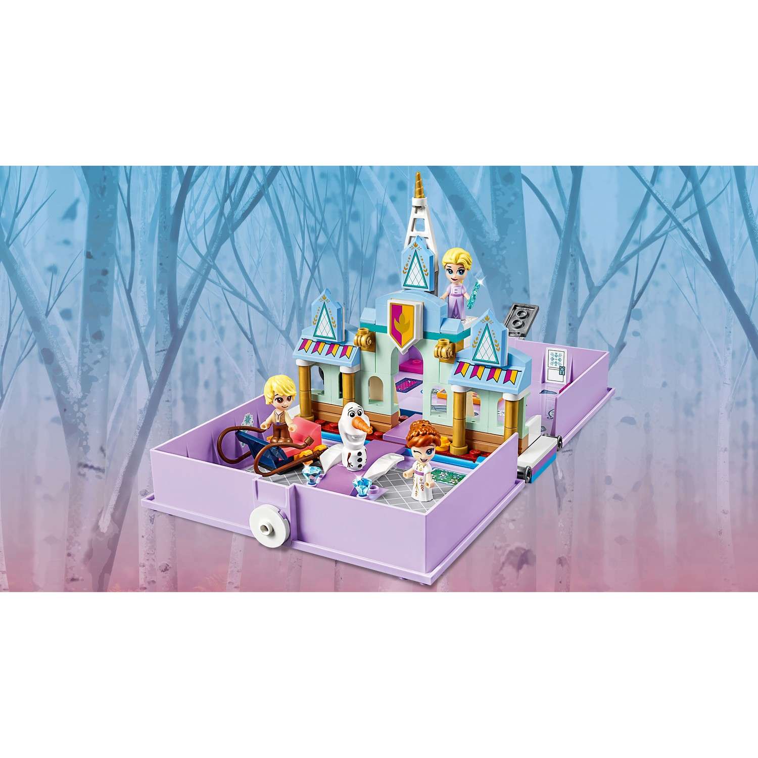 Конструктор LEGO Disney Princess Книга приключений Анны и Эльзы блочный - фото 9