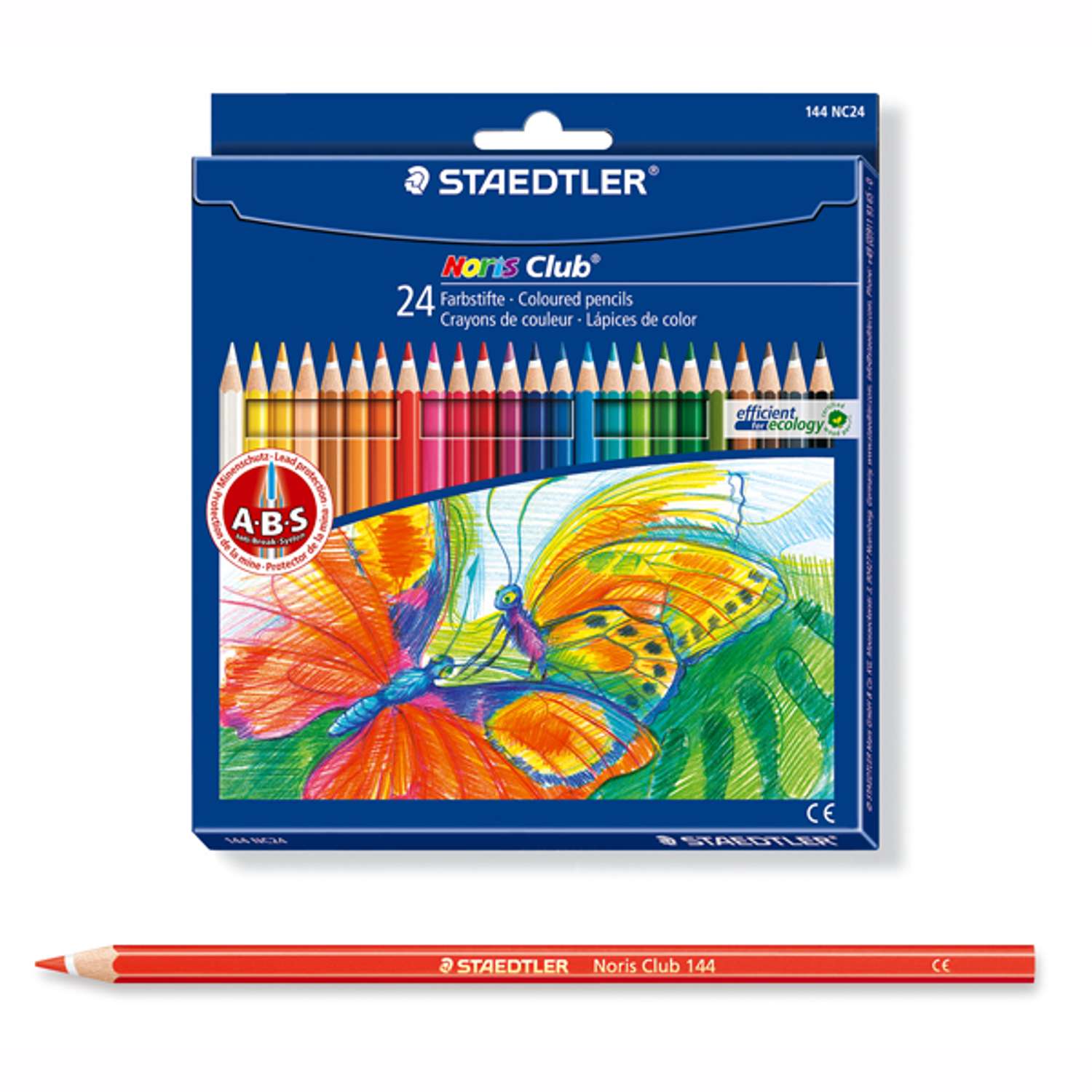 Карандаши цветные Staedtler 24 шт. - фото 1
