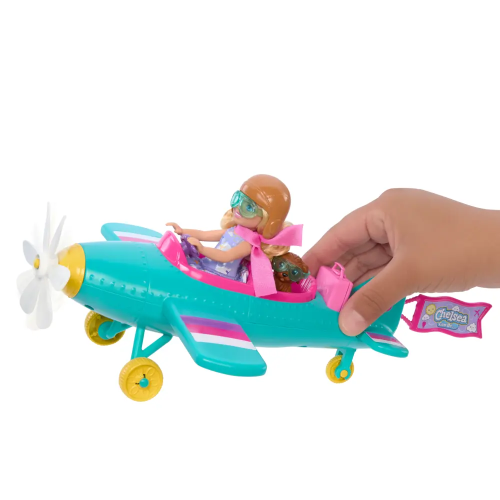 Кукла классическая Barbie Мини-самолет Челси HTK38 HTK38 - фото 9