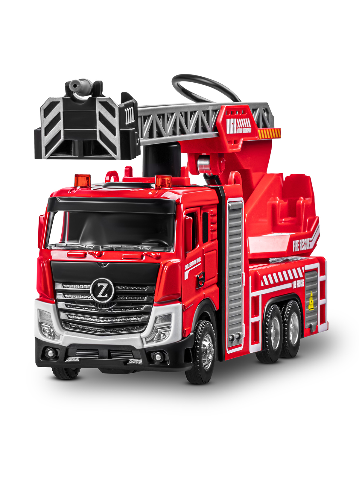 Пожарная машина AUTODRIVE с водой JB0405415 - фото 25